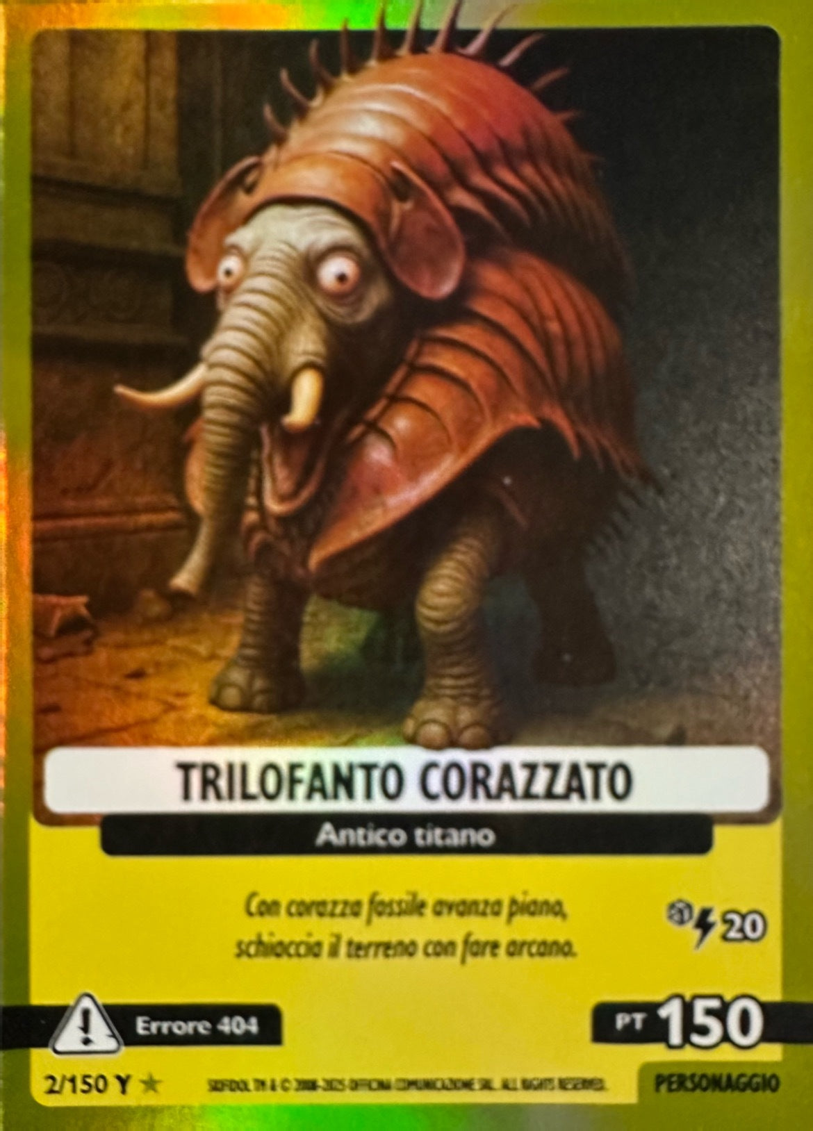 Skifidol Italian Brainrot Anomalia Galattica Serie Gamma - Card a scelta 1-150