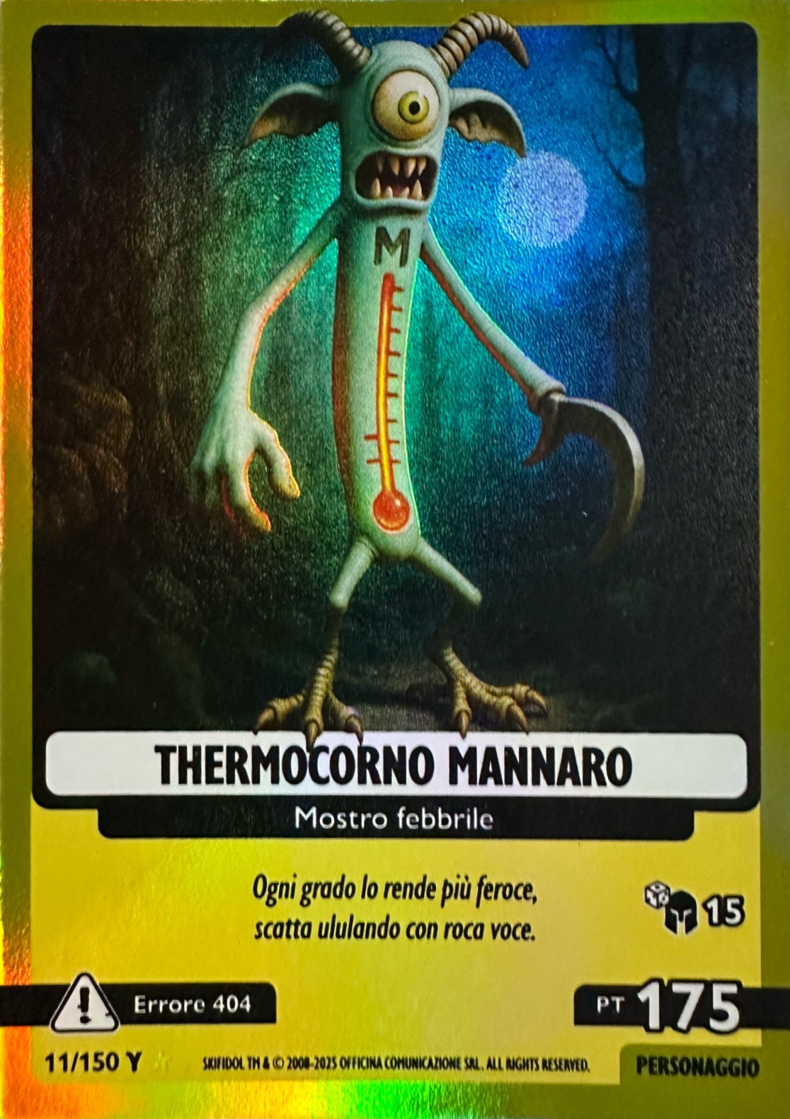 Skifidol Italian Brainrot Anomalia Galattica Serie Gamma - Card a scelta 1-150