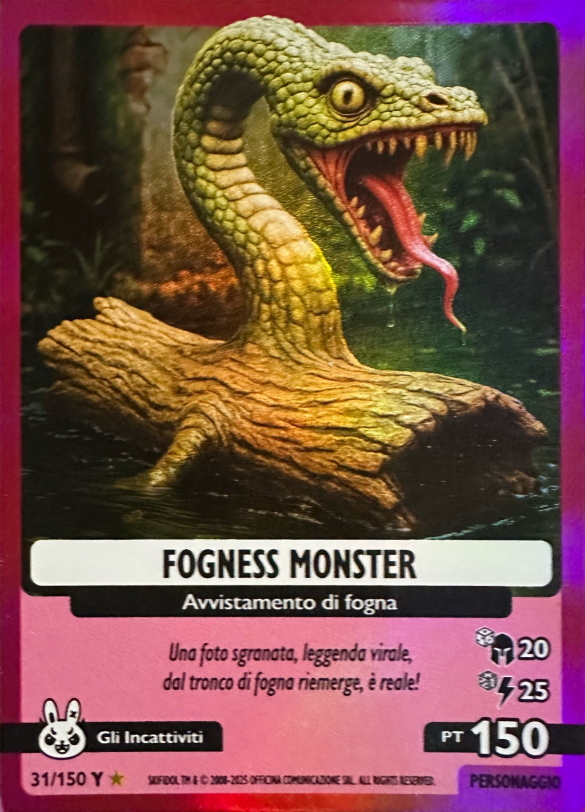 Skifidol Italian Brainrot Anomalia Galattica Serie Gamma - Card a scelta 1-150