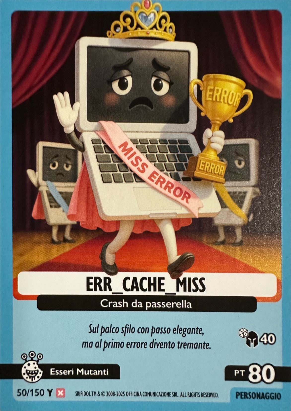 Skifidol Italian Brainrot Anomalia Galattica Serie Gamma - Card a scelta 1-150