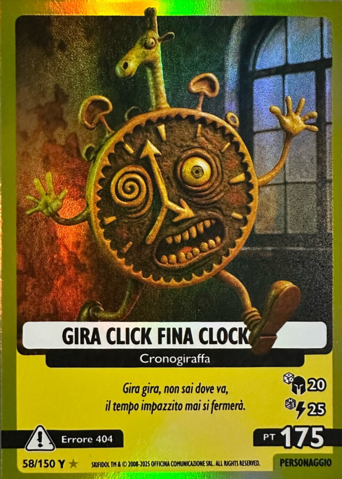 Skifidol Italian Brainrot Anomalia Galattica Serie Gamma - Card a scelta 1-150