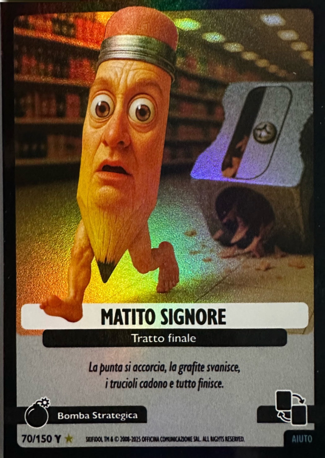 Skifidol Italian Brainrot Anomalia Galattica Serie Gamma - Card a scelta 1-150