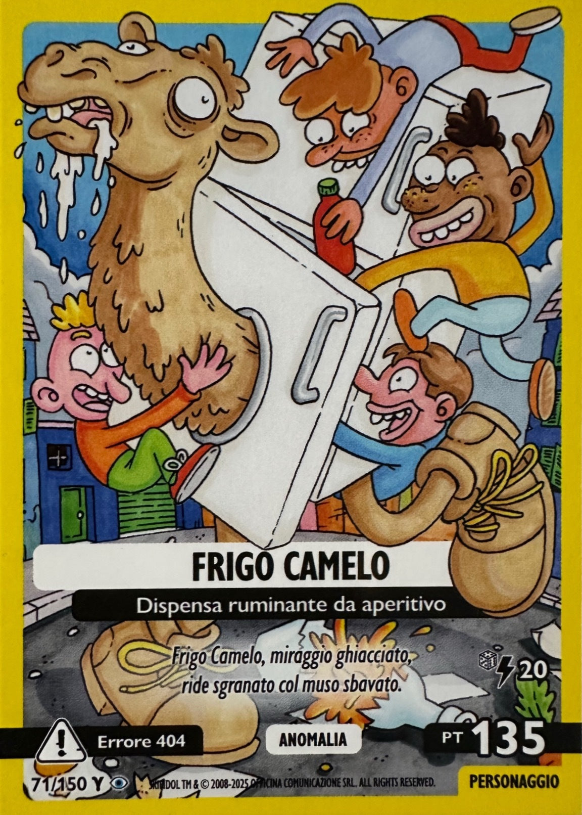 Skifidol Italian Brainrot Anomalia Galattica Serie Gamma - Card a scelta 1-150