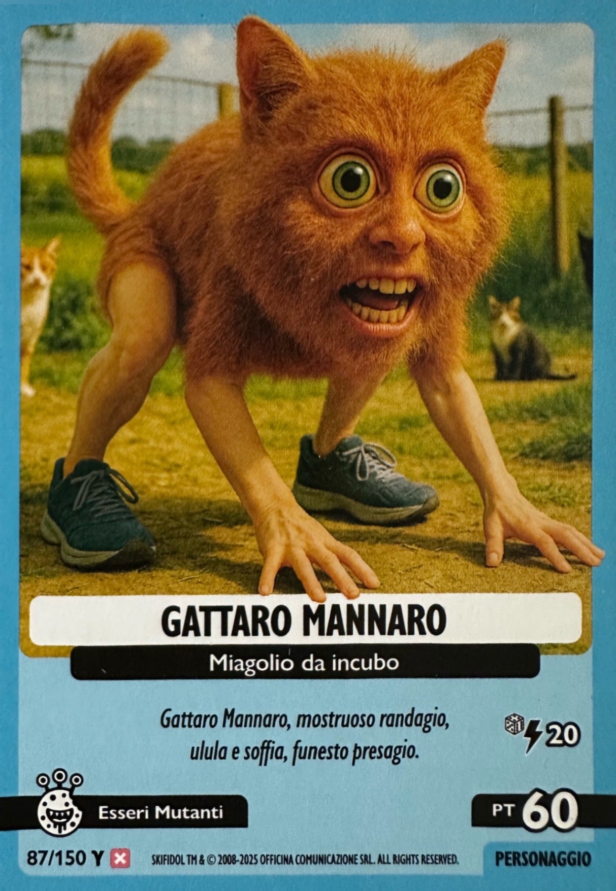 Skifidol Italian Brainrot Anomalia Galattica Serie Gamma - Card a scelta 1-150