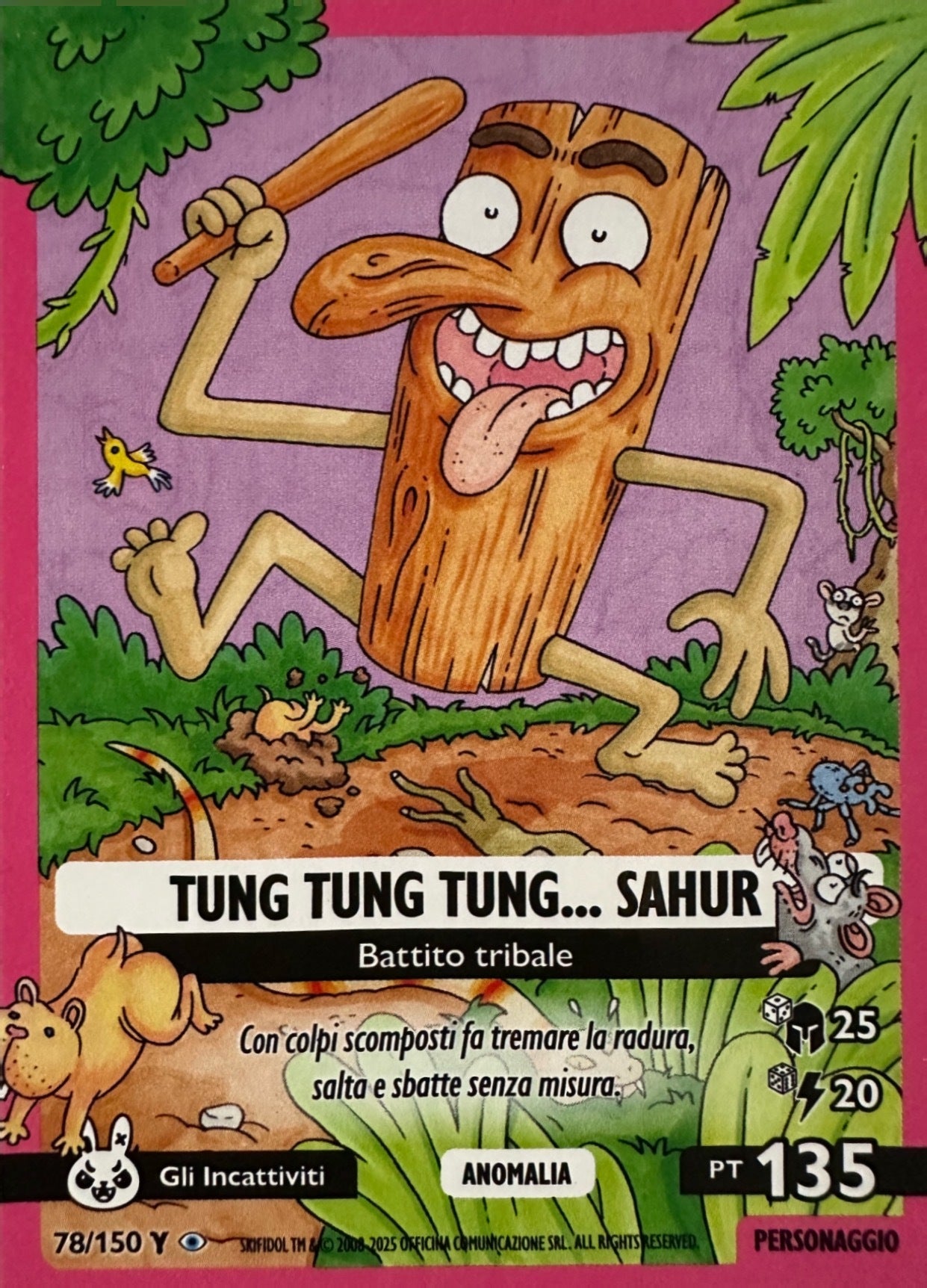 Skifidol Italian Brainrot Anomalia Galattica Serie Gamma - Card a scelta 1-150