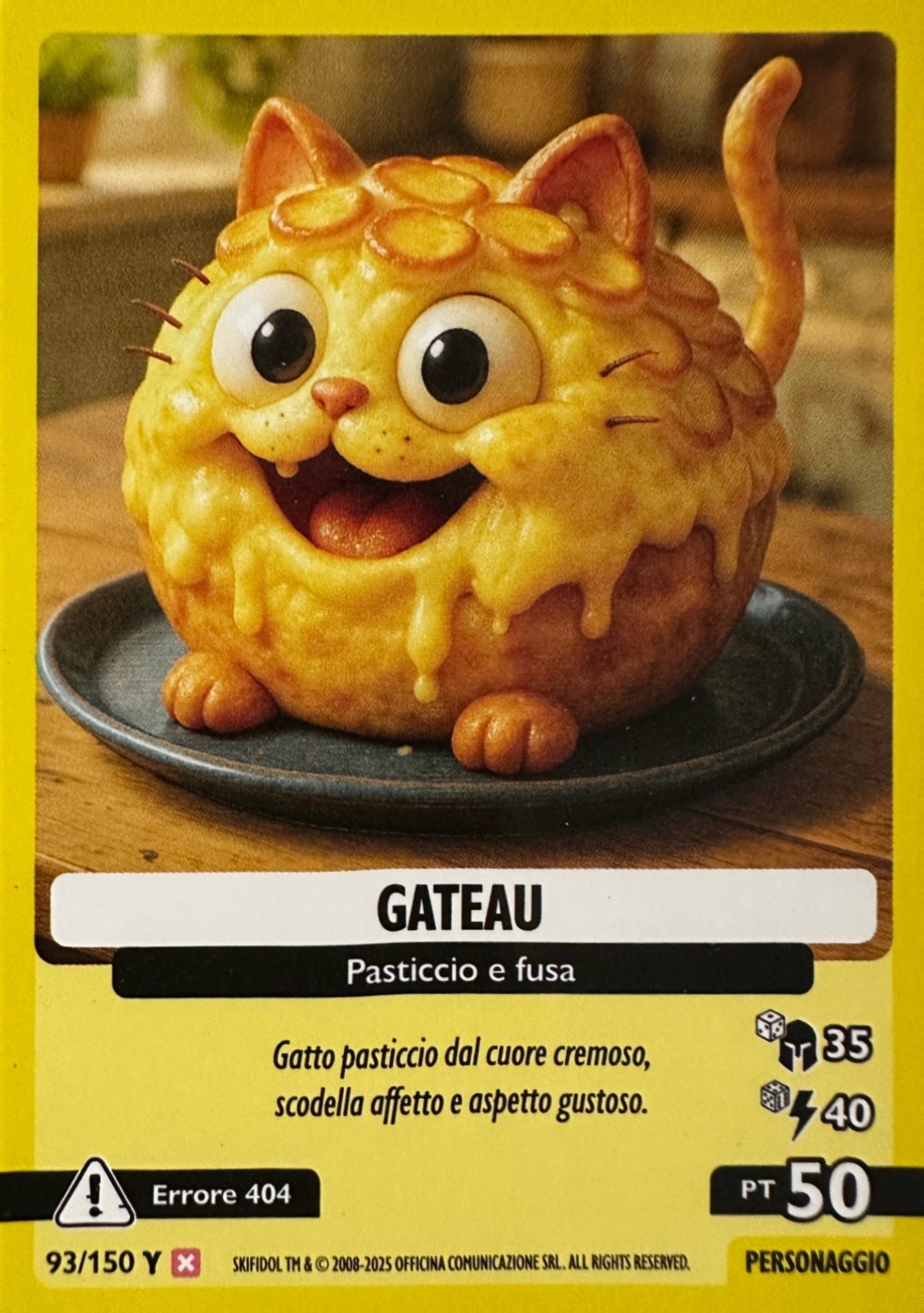 Skifidol Italian Brainrot Anomalia Galattica Serie Gamma - Card a scelta 1-150