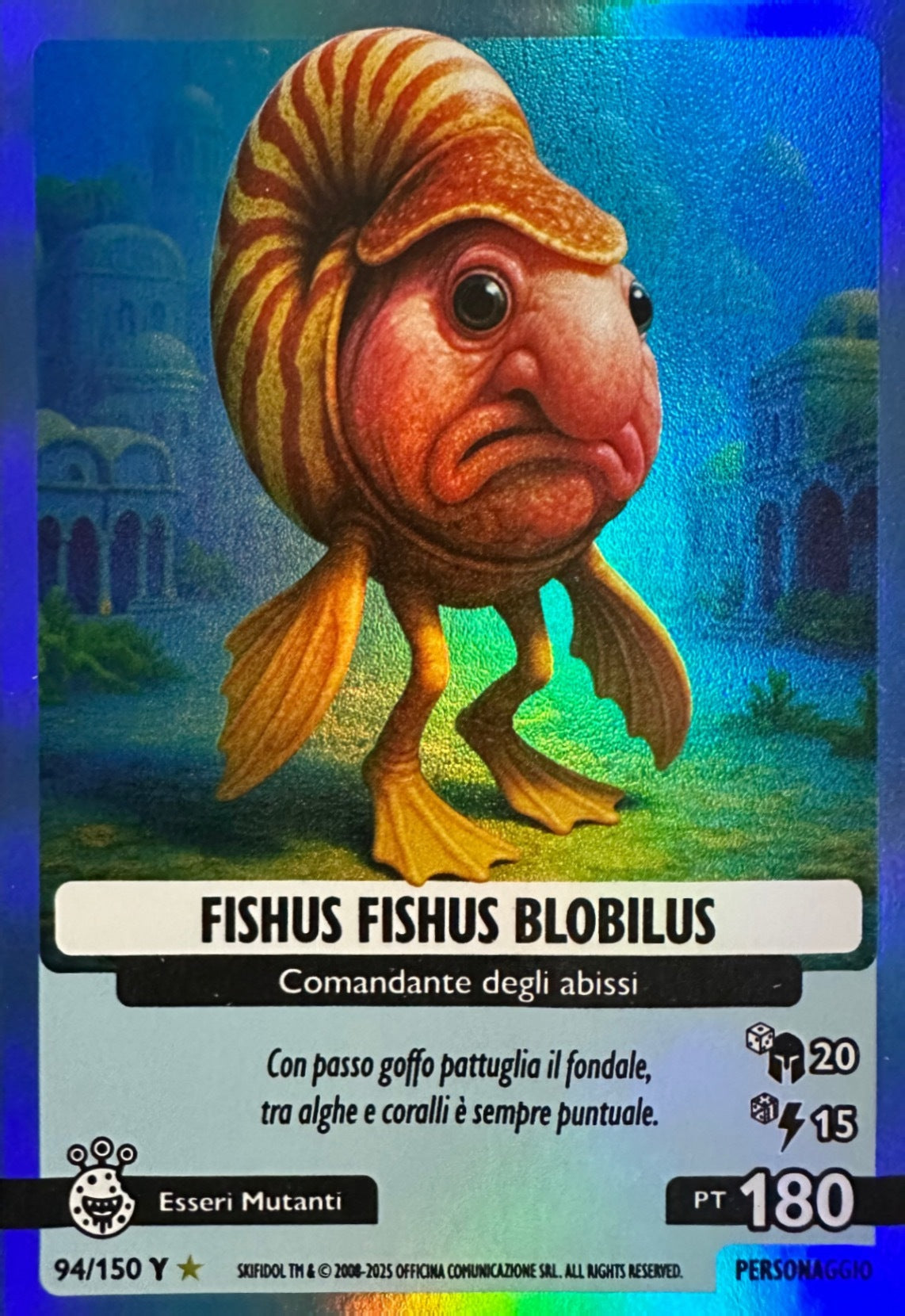 Skifidol Italian Brainrot Anomalia Galattica Serie Gamma - Card a scelta 1-150