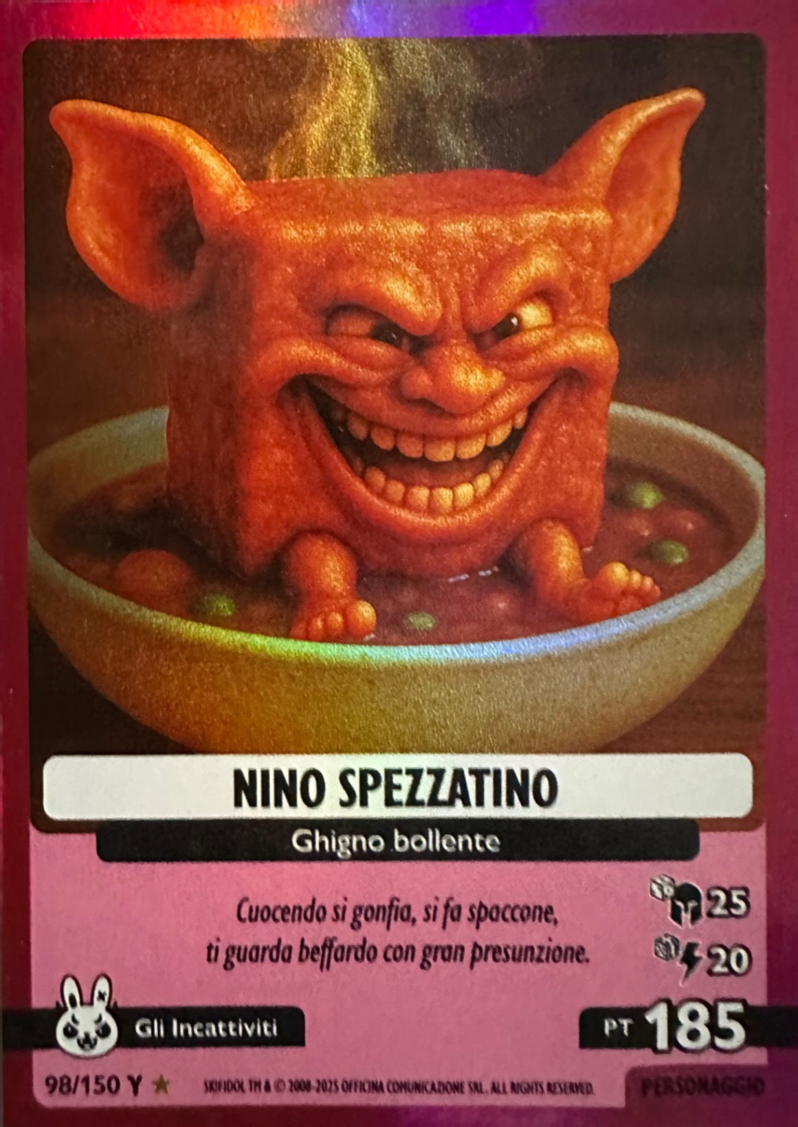 Skifidol Italian Brainrot Anomalia Galattica Serie Gamma - Card a scelta 1-150