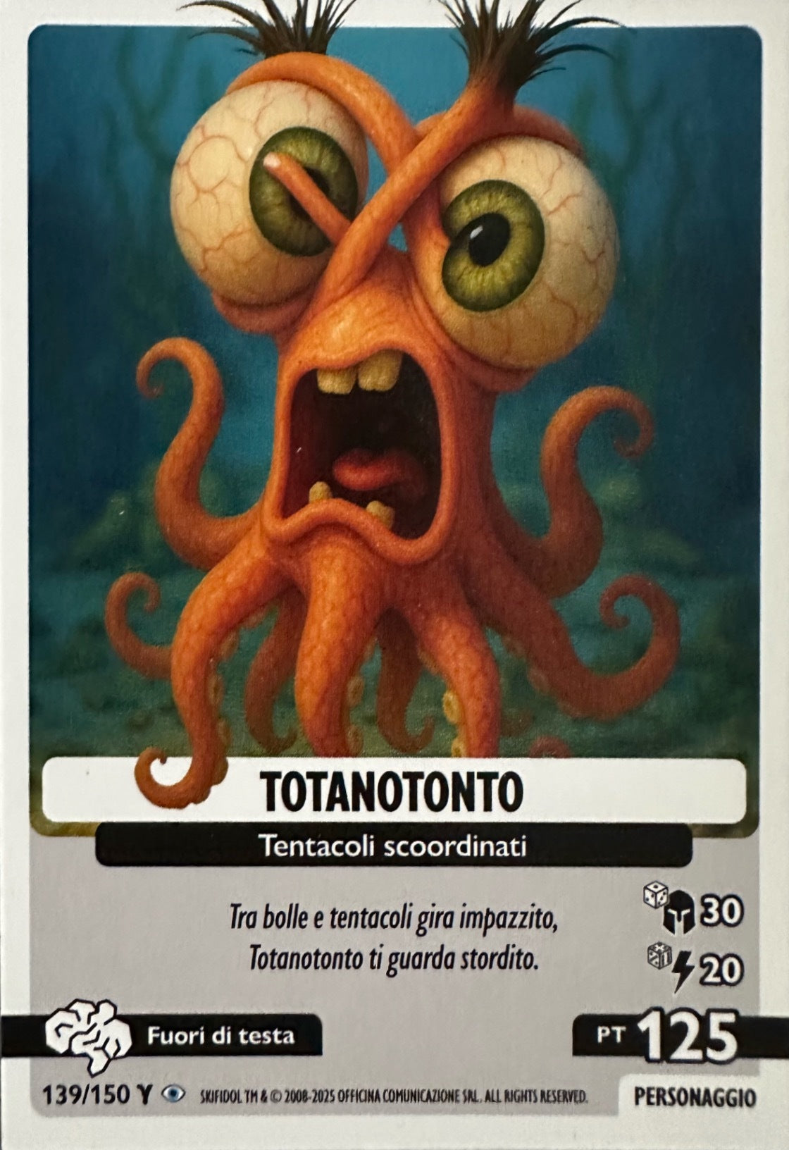 Skifidol Italian Brainrot Anomalia Galattica Serie Gamma - Card a scelta 1-150