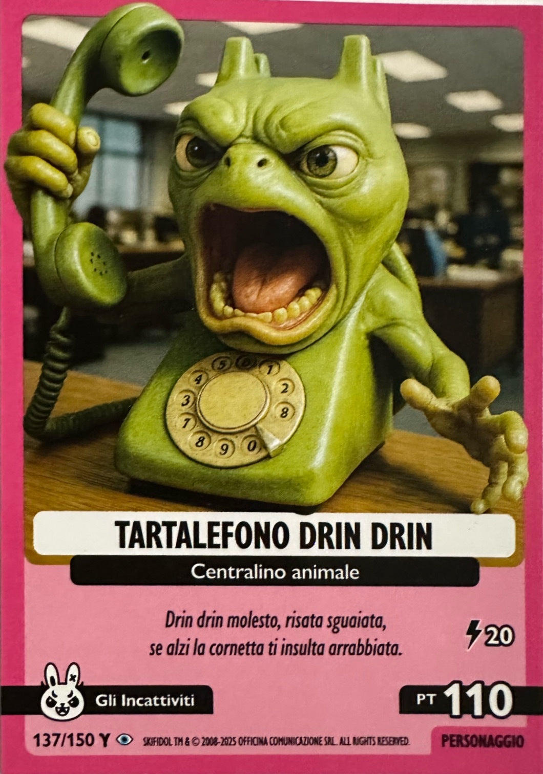 Skifidol Italian Brainrot Anomalia Galattica Serie Gamma - Card a scelta 1-150