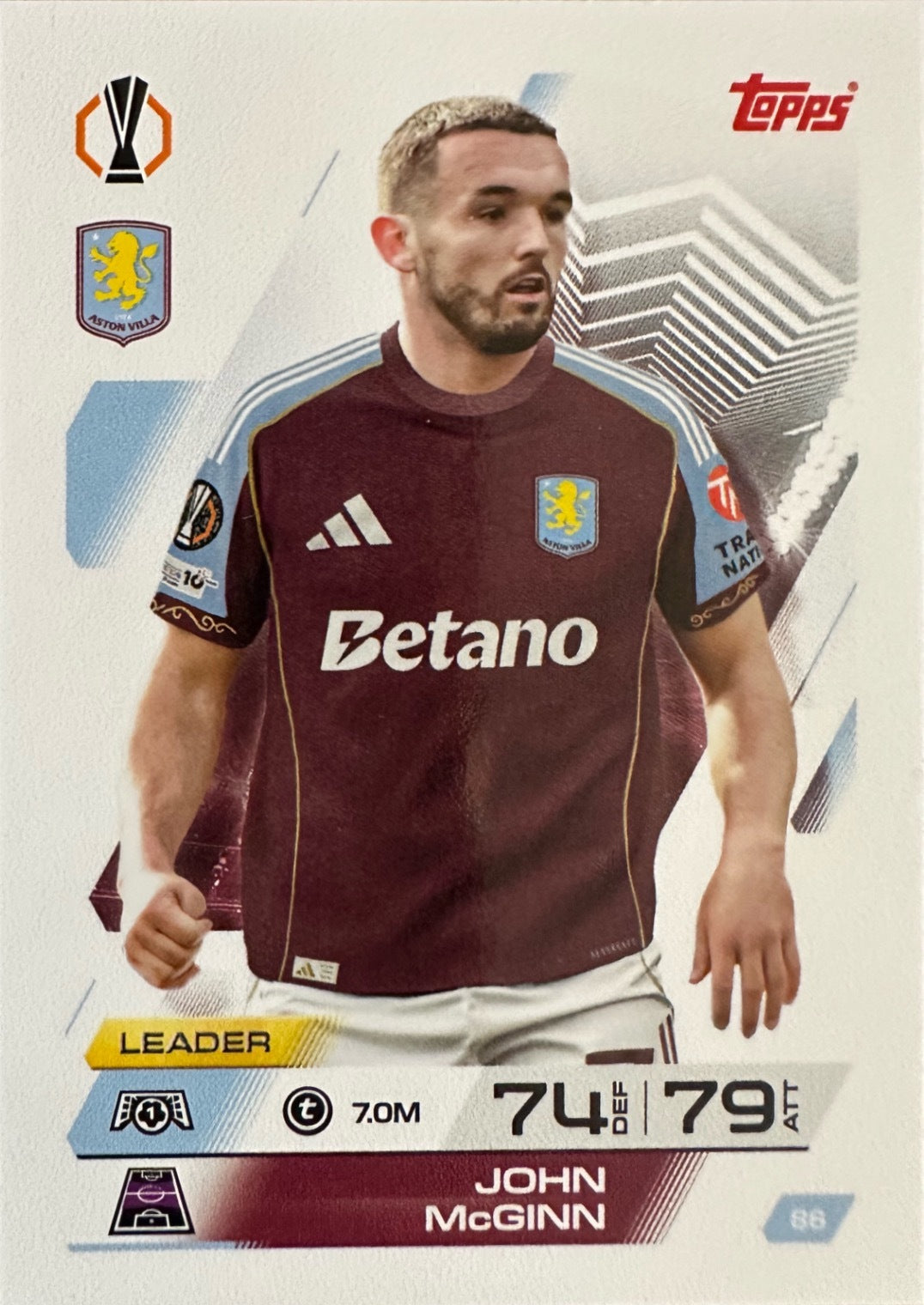 Topps Match Attax 2025/26 UCL Champions League - Scegli Card 1-250 Base