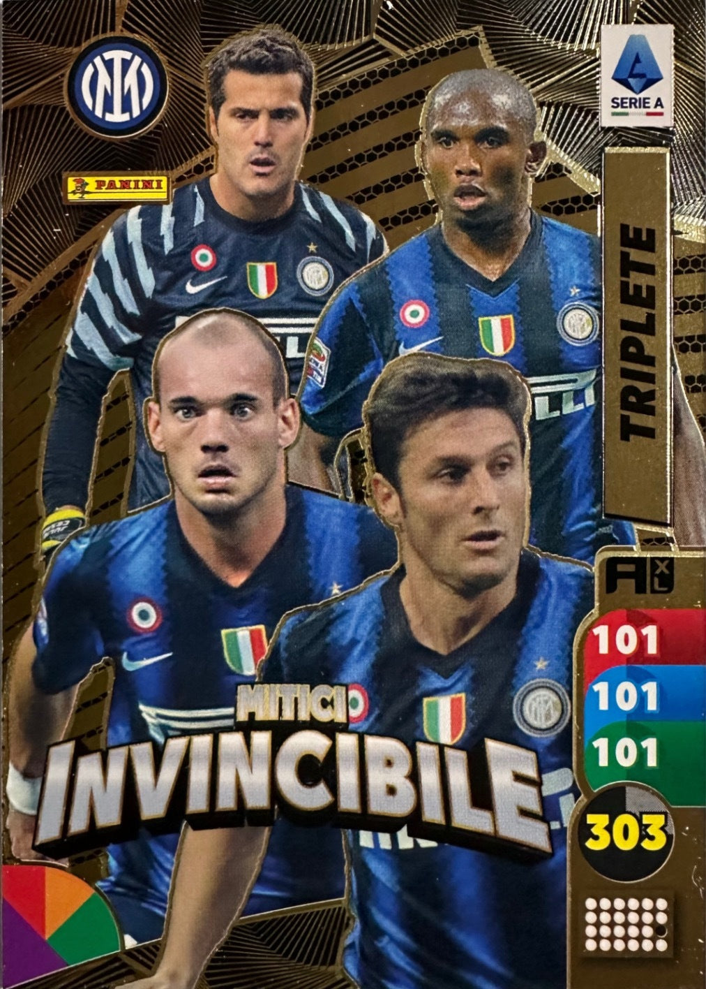 Panini Calciatori Adrenalyn XL 2025-26 card Momentum Extra Gold Mitici Invincibile a scelta