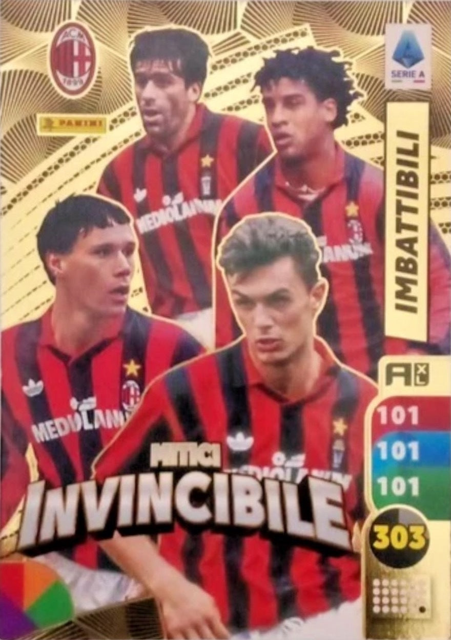 Panini Calciatori Adrenalyn XL 2025-26 card Momentum Extra Gold Mitici Invincibile a scelta