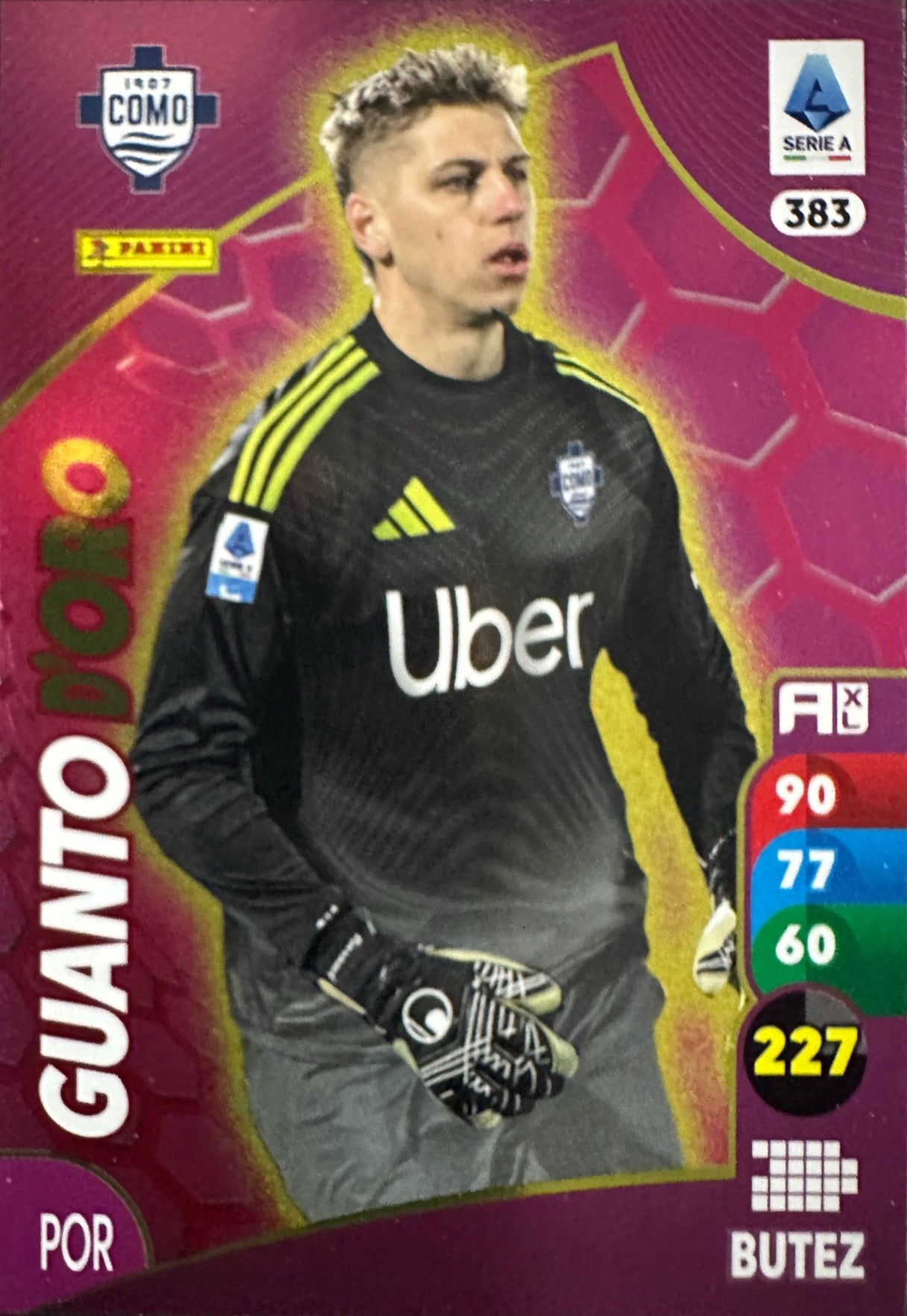 Panini Calciatori Adrenalyn XL 2025-26 card triade/diamante a scelta N. 301-400