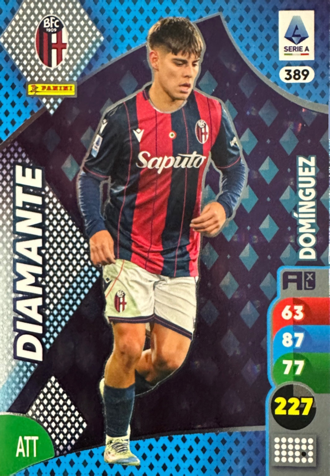 Panini Calciatori Adrenalyn XL 2025-26 card triade/diamante a scelta N. 301-400