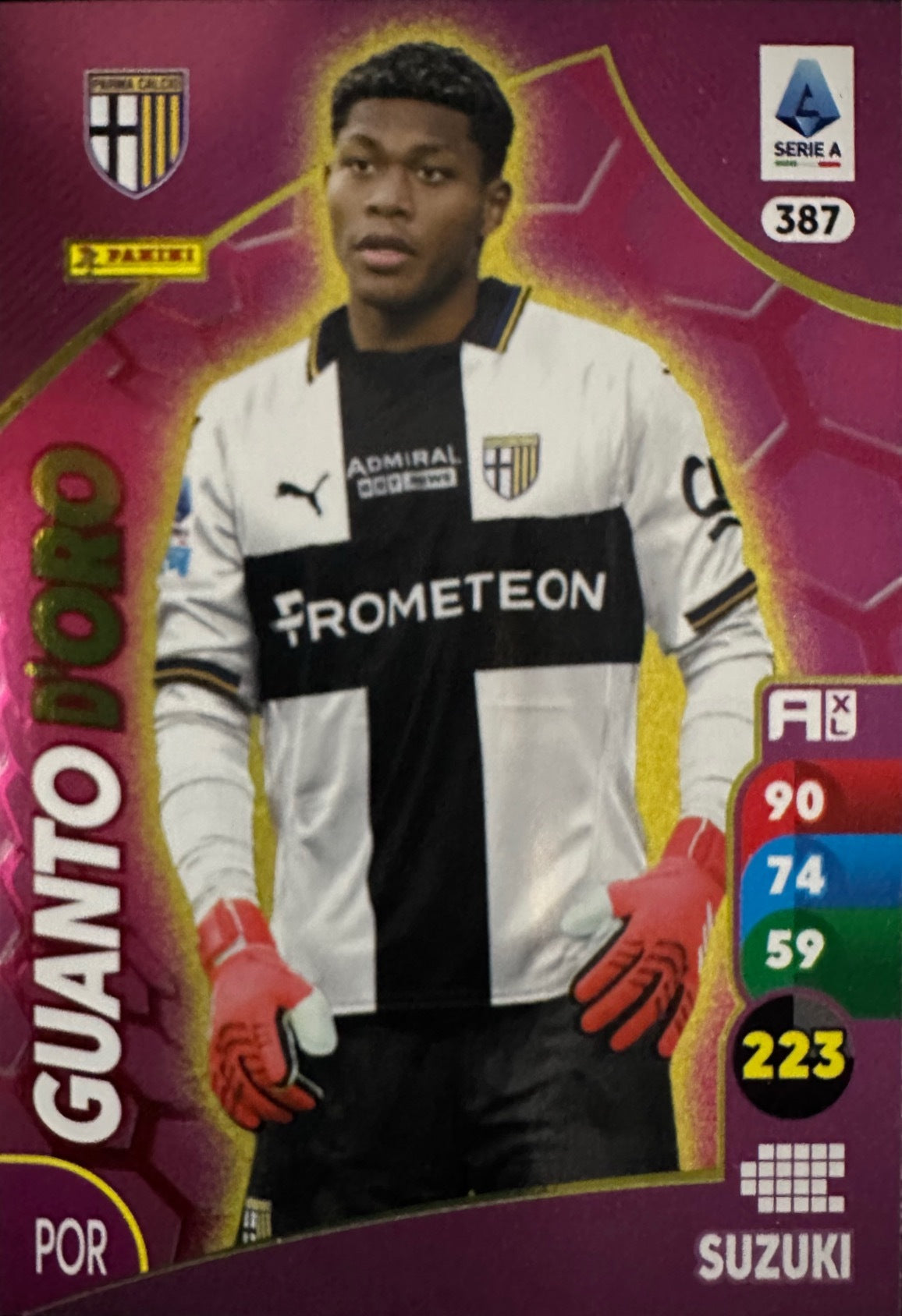 Panini Calciatori Adrenalyn XL 2025-26 card triade/diamante a scelta N. 301-400