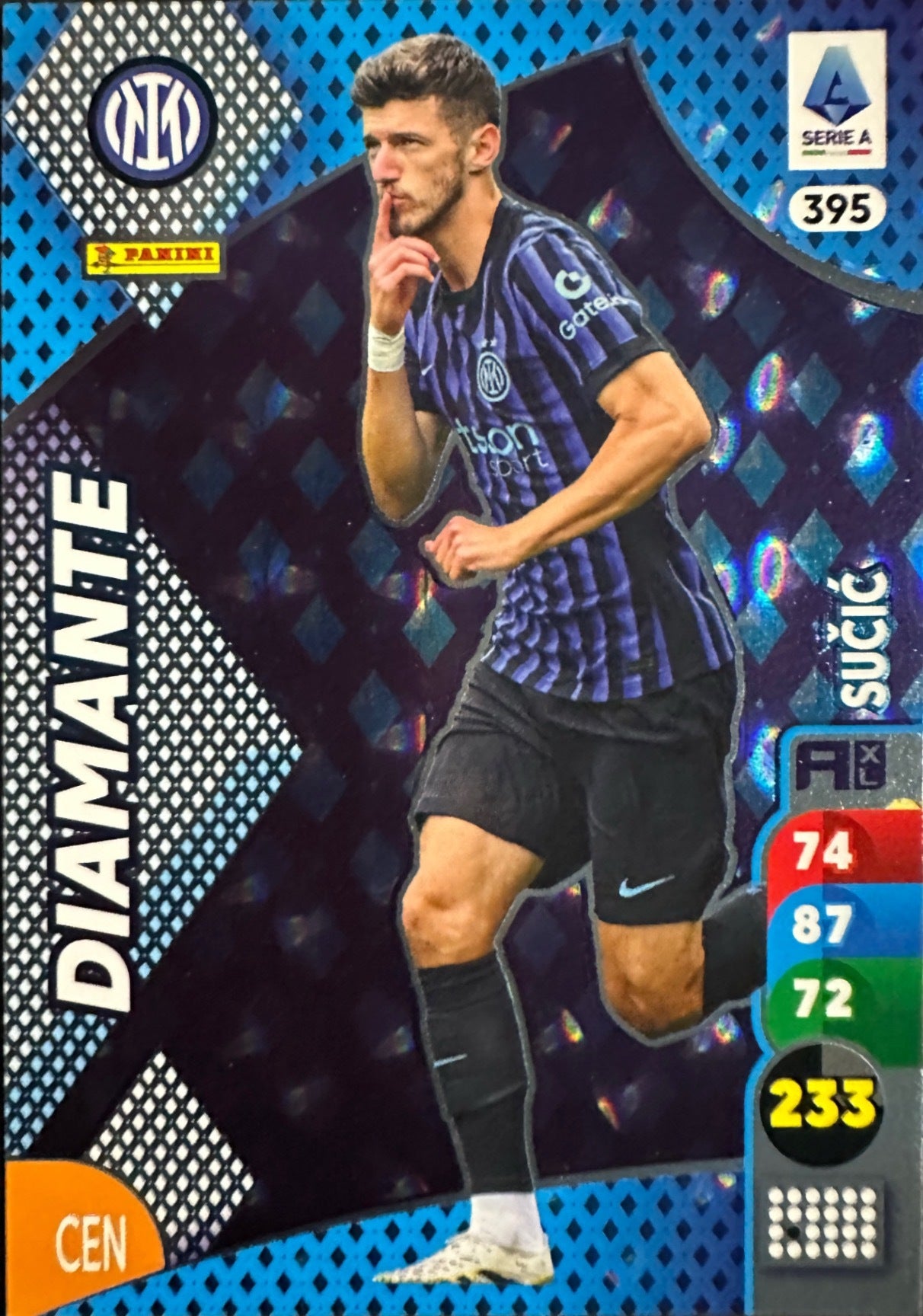 Panini Calciatori Adrenalyn XL 2025-26 card triade/diamante a scelta N. 301-400