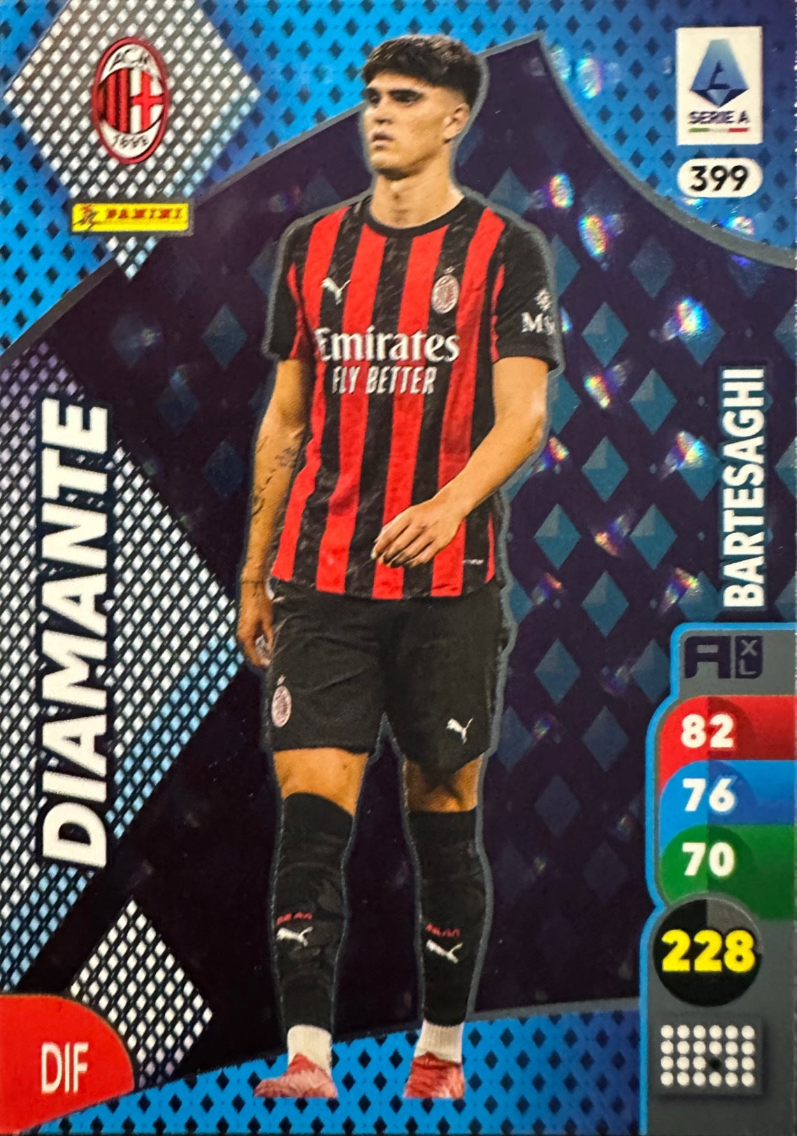Panini Calciatori Adrenalyn XL 2025-26 card triade/diamante a scelta N. 301-400