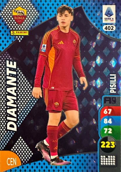 Panini Calciatori Adrenalyn XL 2025-26 card Air Force/Influencer/Impatto/Stella N. 401-478