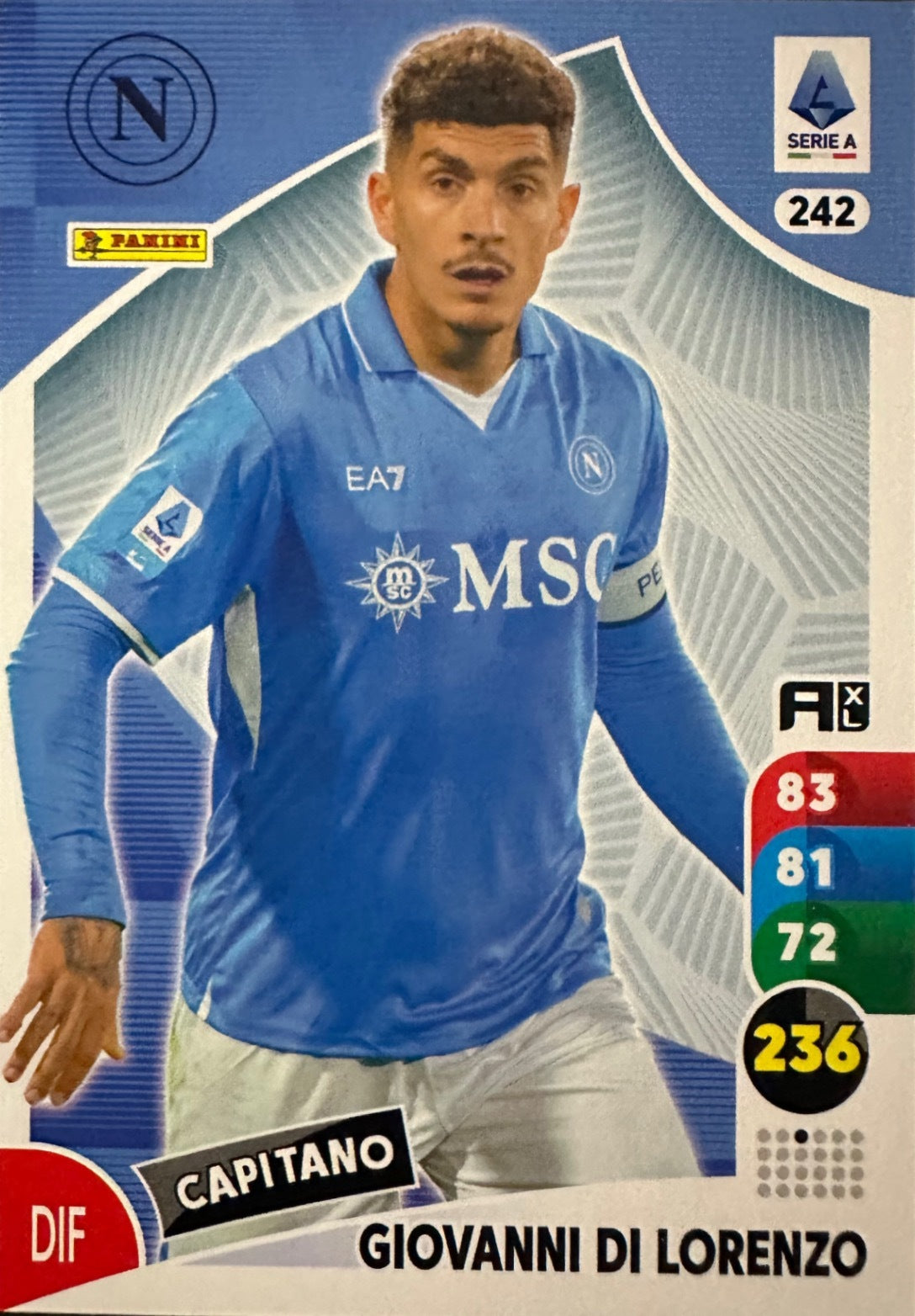 Panini Calciatori Adrenalyn XL 2025-26 card base logo a scelta N. 201-300