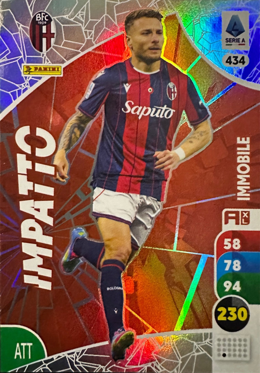 Panini Calciatori Adrenalyn XL 2025-26 card Air Force/Influencer/Impatto/Stella N. 401-478