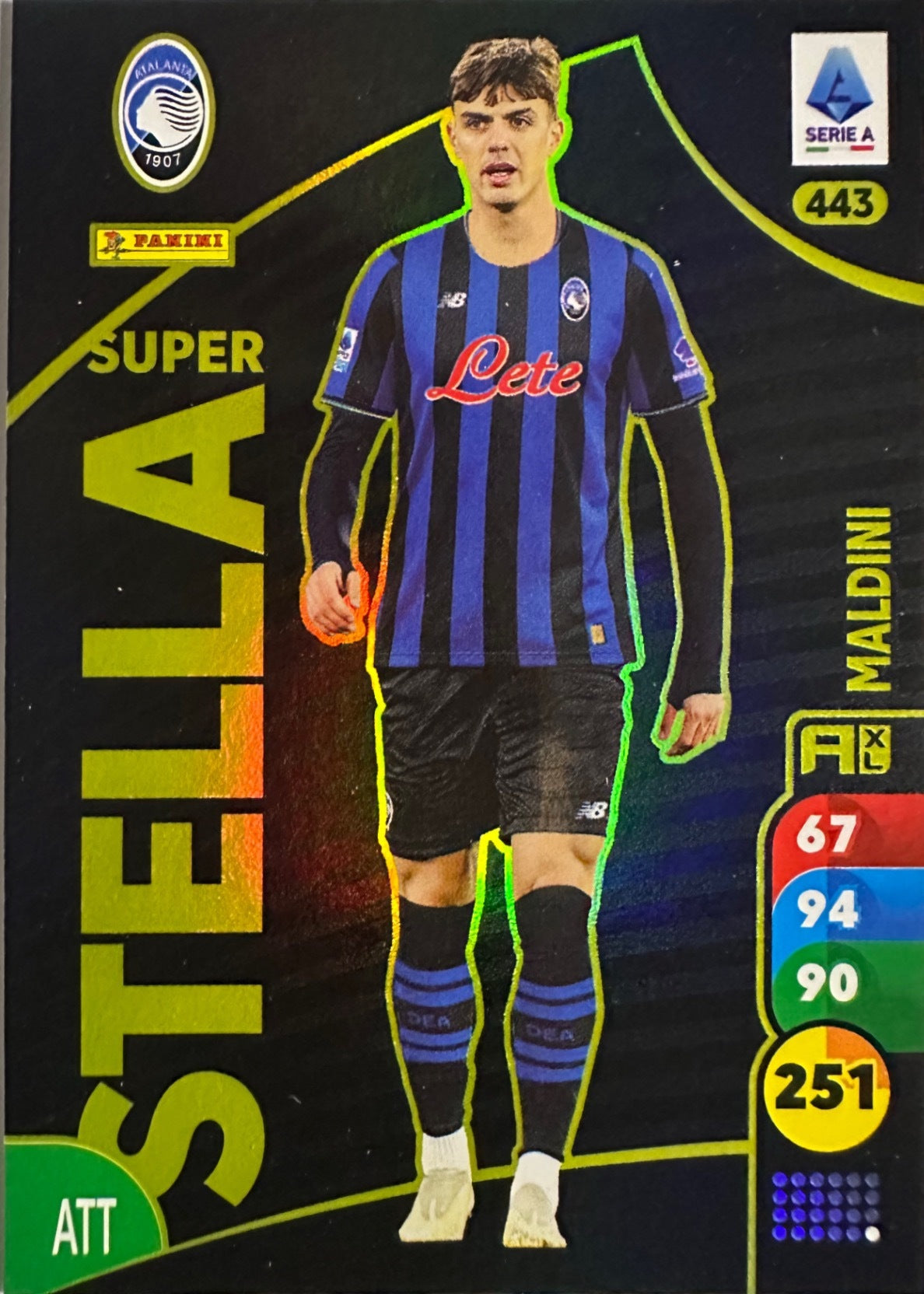Panini Calciatori Adrenalyn XL 2025-26 card Air Force/Influencer/Impatto/Stella N. 401-478