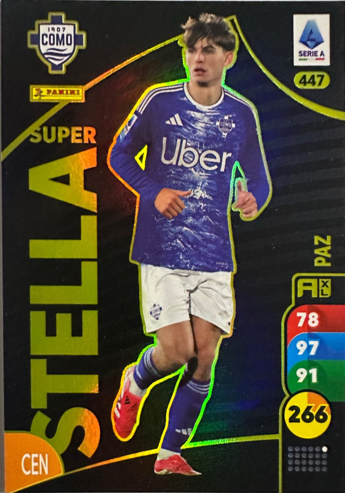 Panini Calciatori Adrenalyn XL 2025-26 card Air Force/Influencer/Impatto/Stella N. 401-478