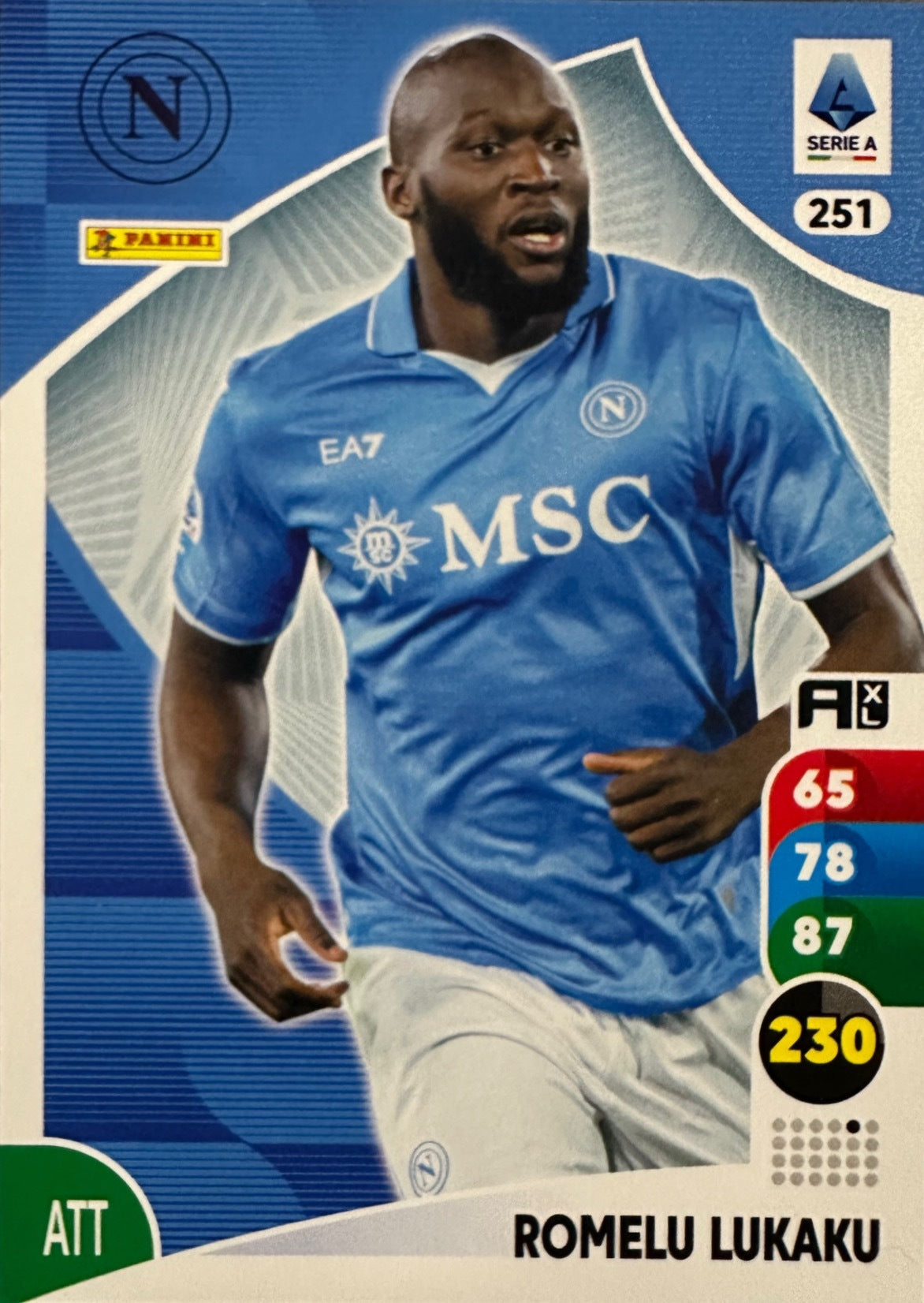 Panini Calciatori Adrenalyn XL 2025-26 card base logo a scelta N. 201-300