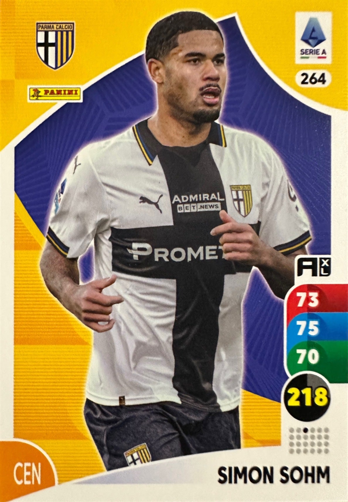 Panini Calciatori Adrenalyn XL 2025-26 card base logo a scelta N. 201-300