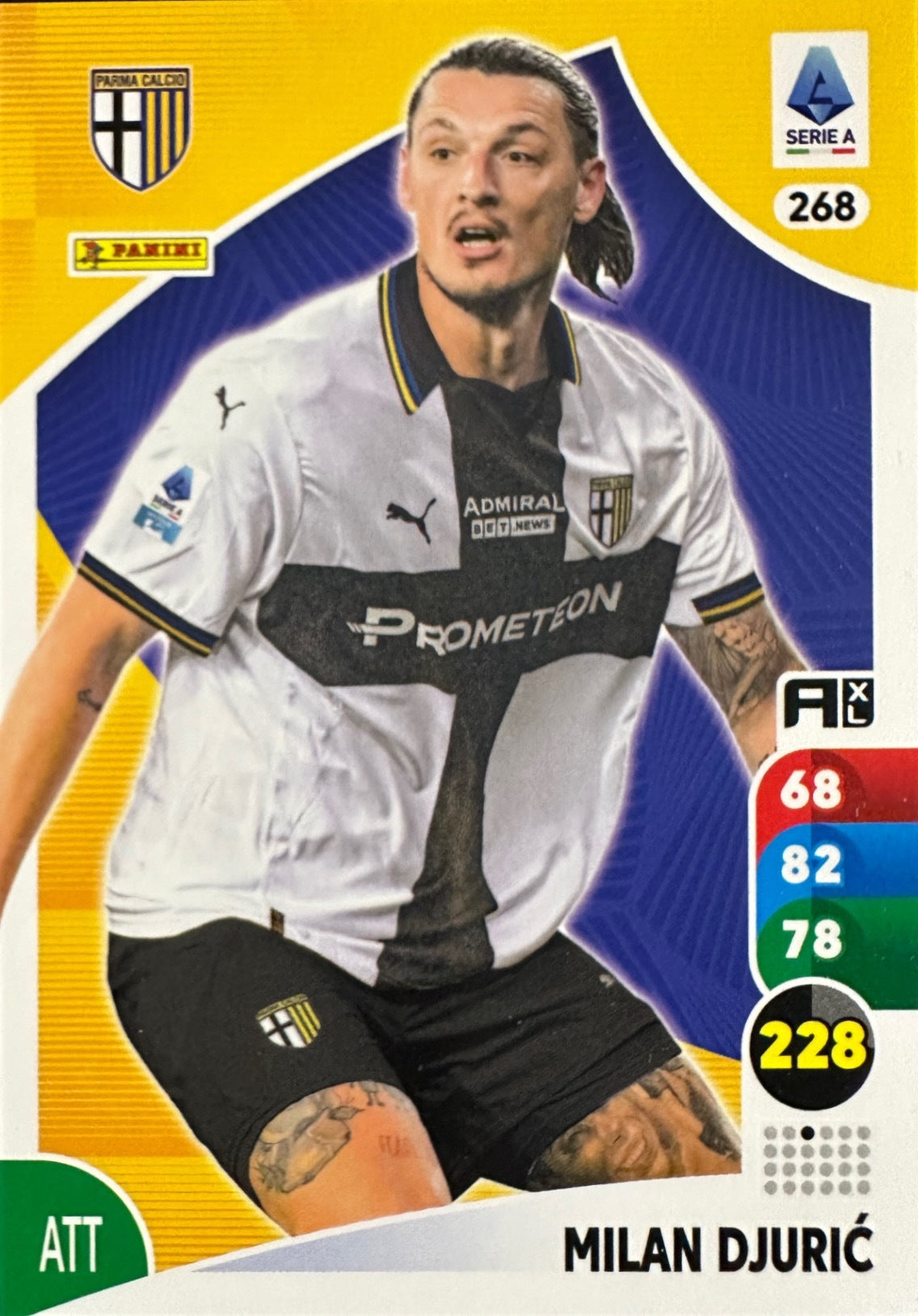 Panini Calciatori Adrenalyn XL 2025-26 card base logo a scelta N. 201-300
