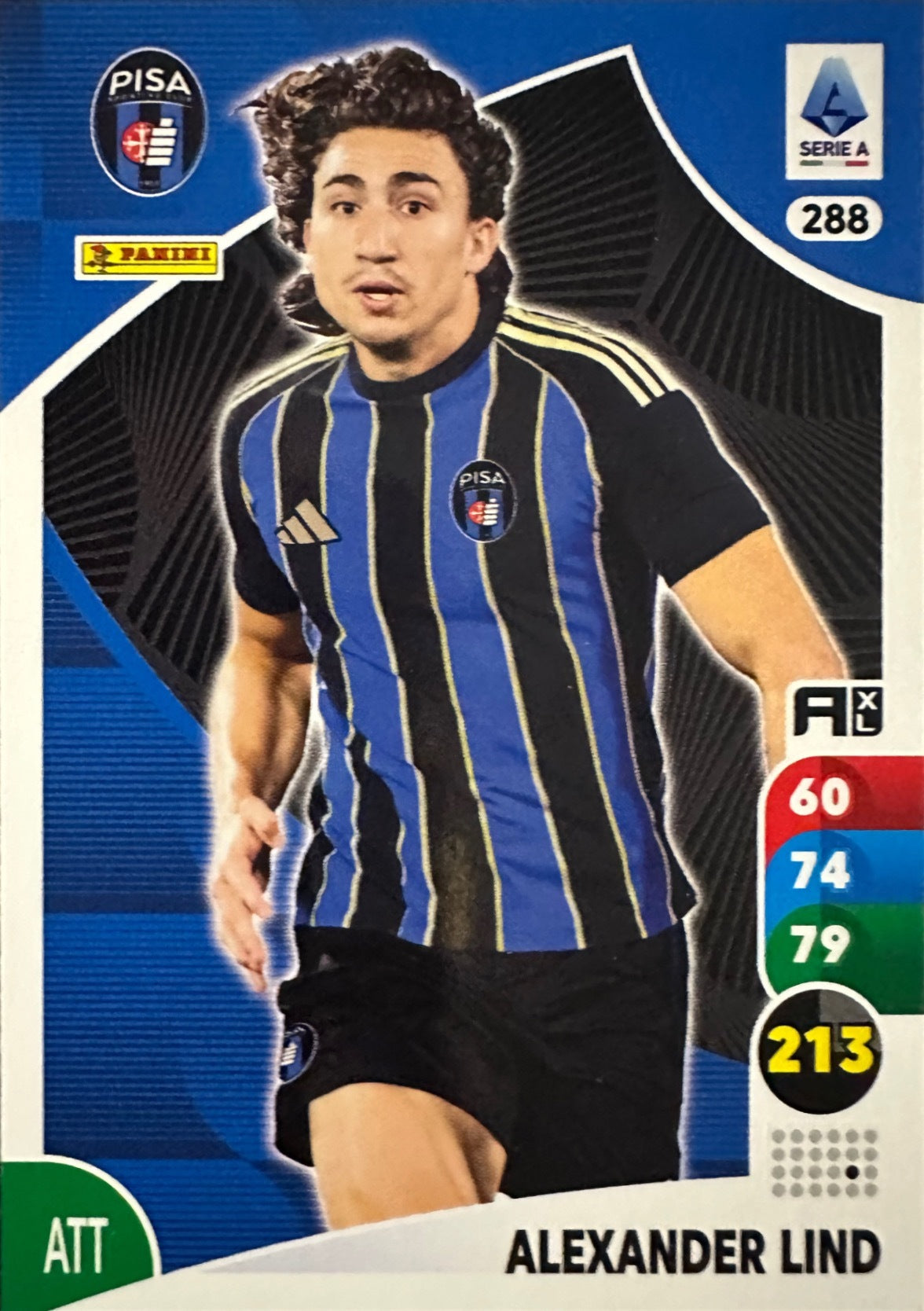 Panini Calciatori Adrenalyn XL 2025-26 card base logo a scelta N. 201-300