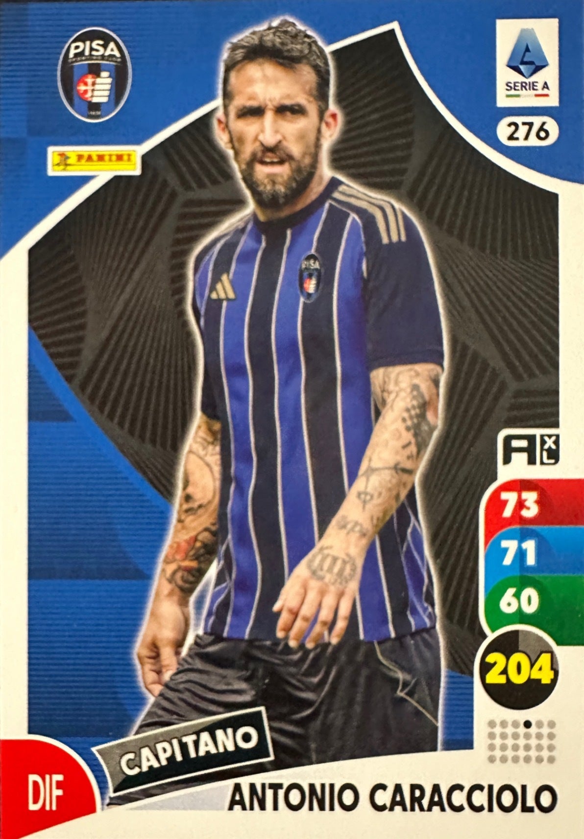 Panini Calciatori Adrenalyn XL 2025-26 card base logo a scelta N. 201-300