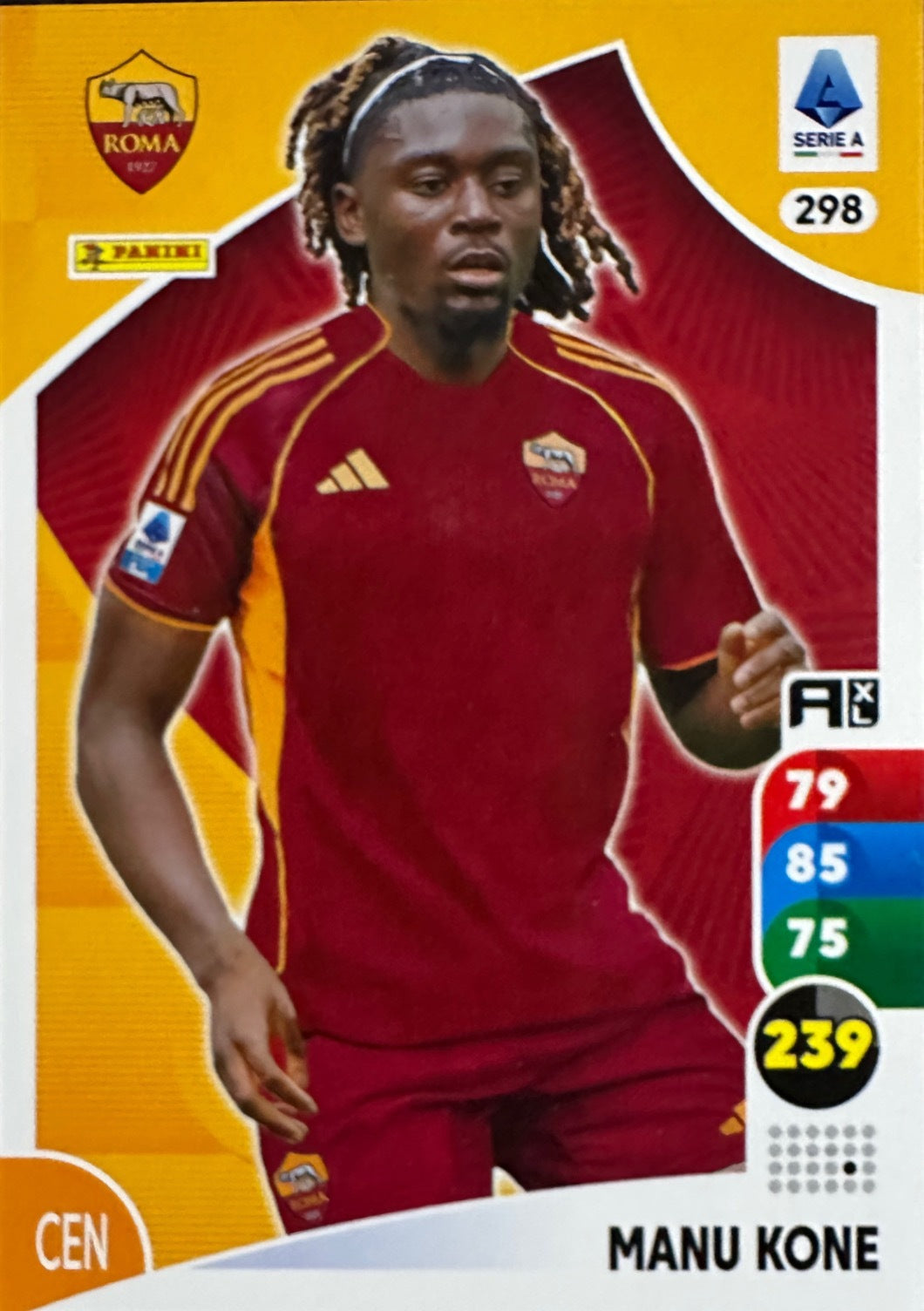 Panini Calciatori Adrenalyn XL 2025-26 card base logo a scelta N. 201-300