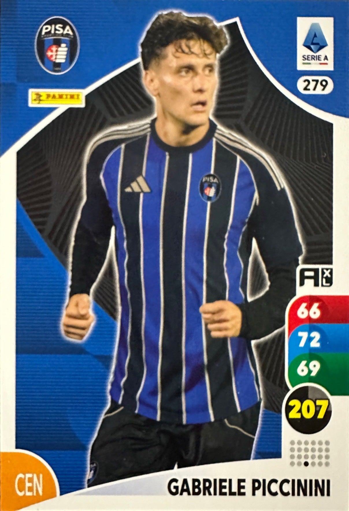 Panini Calciatori Adrenalyn XL 2025-26 card base logo a scelta N. 201-300