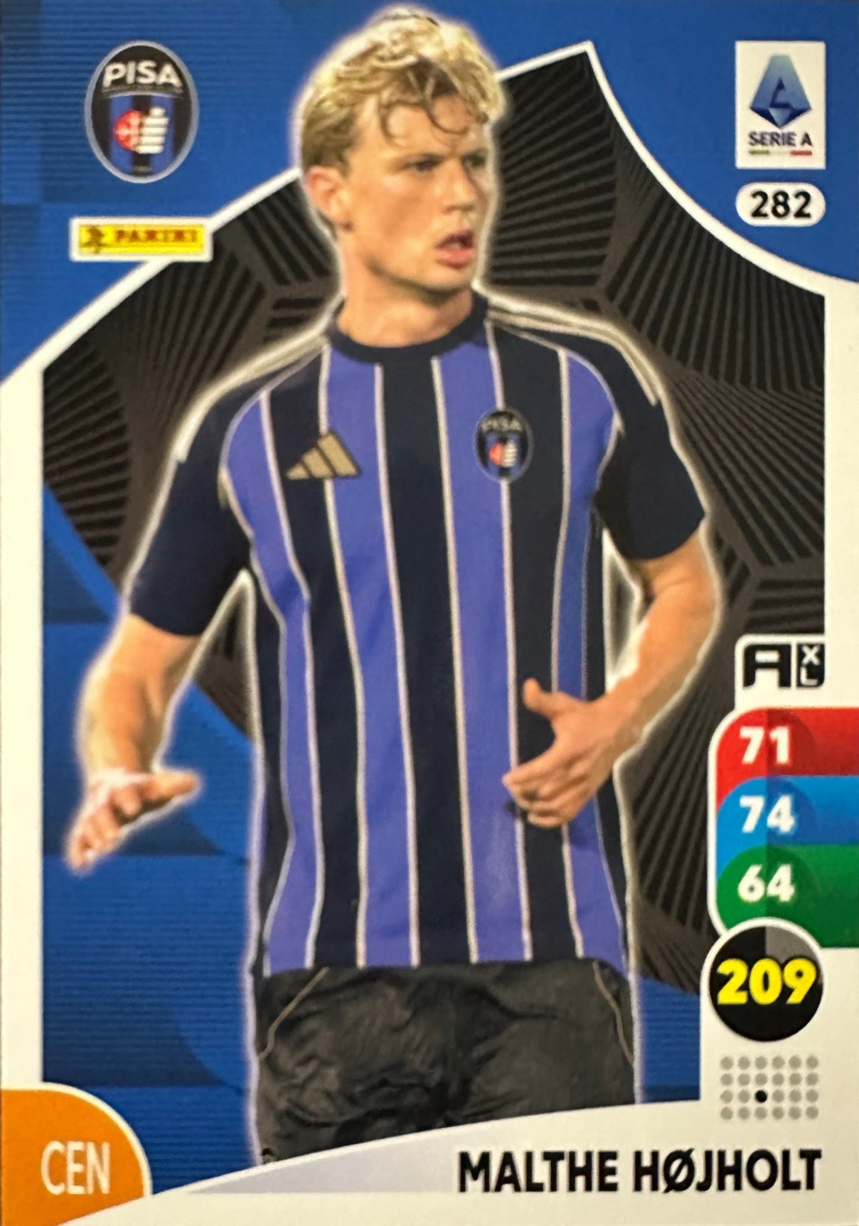 Panini Calciatori Adrenalyn XL 2025-26 card base logo a scelta N. 201-300