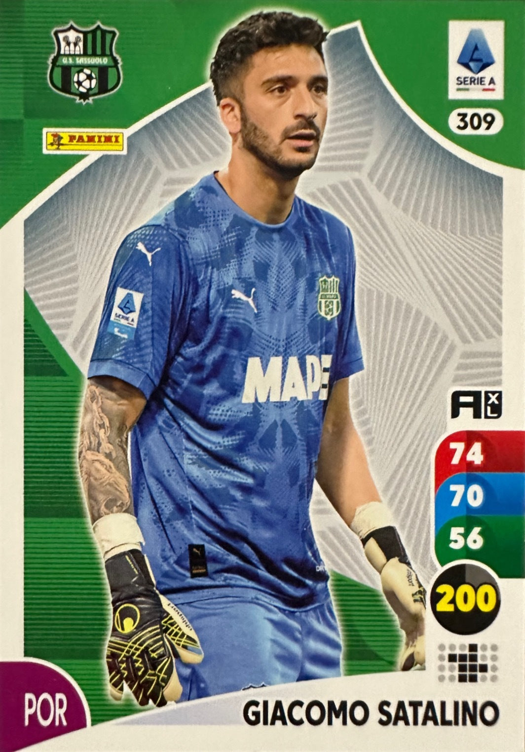 Panini Calciatori Adrenalyn XL 2025-26 card triade/diamante a scelta N. 301-400