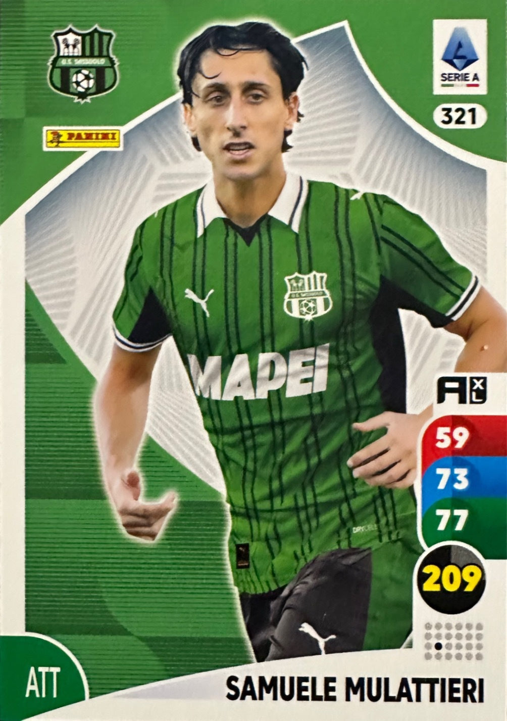 Panini Calciatori Adrenalyn XL 2025-26 card triade/diamante a scelta N. 301-400