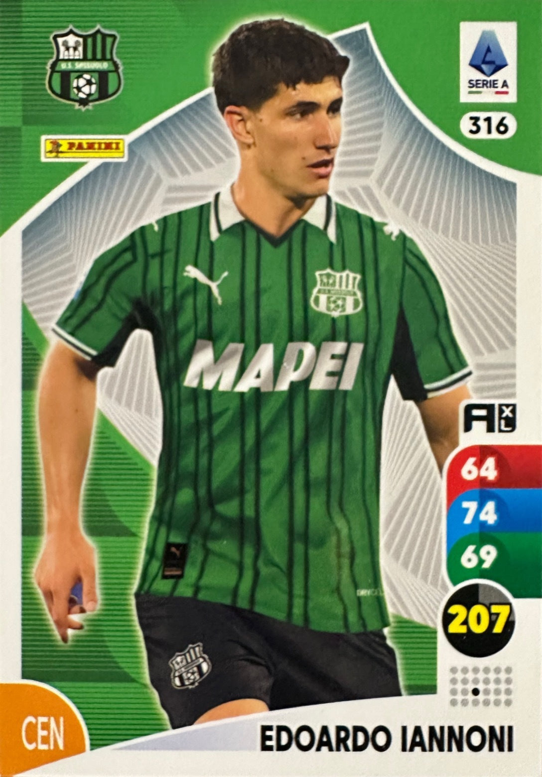 Panini Calciatori Adrenalyn XL 2025-26 card triade/diamante a scelta N. 301-400
