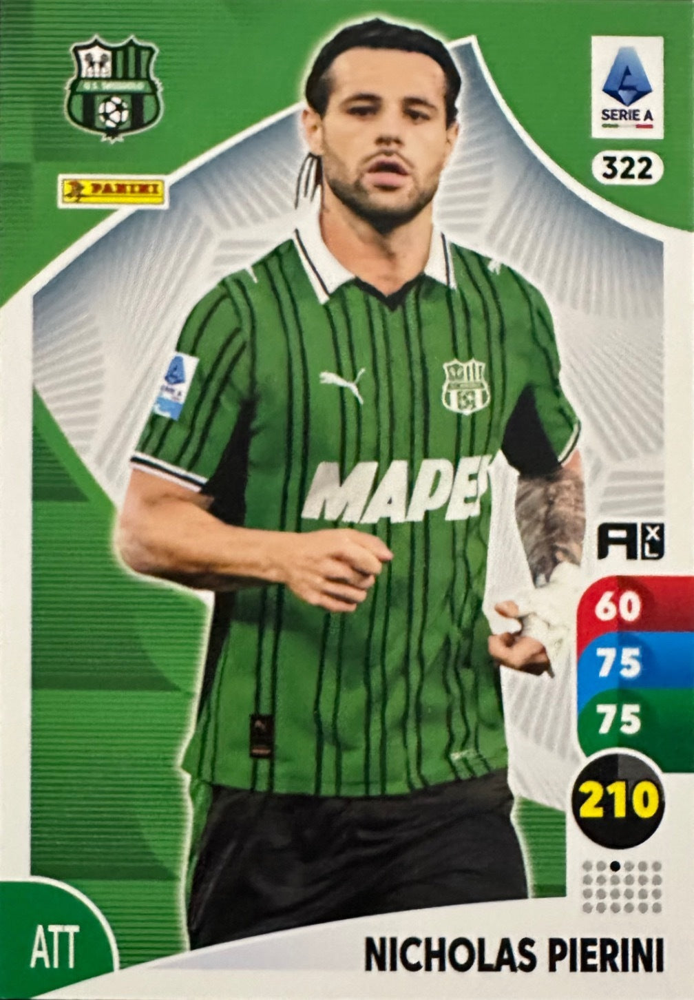 Panini Calciatori Adrenalyn XL 2025-26 card triade/diamante a scelta N. 301-400