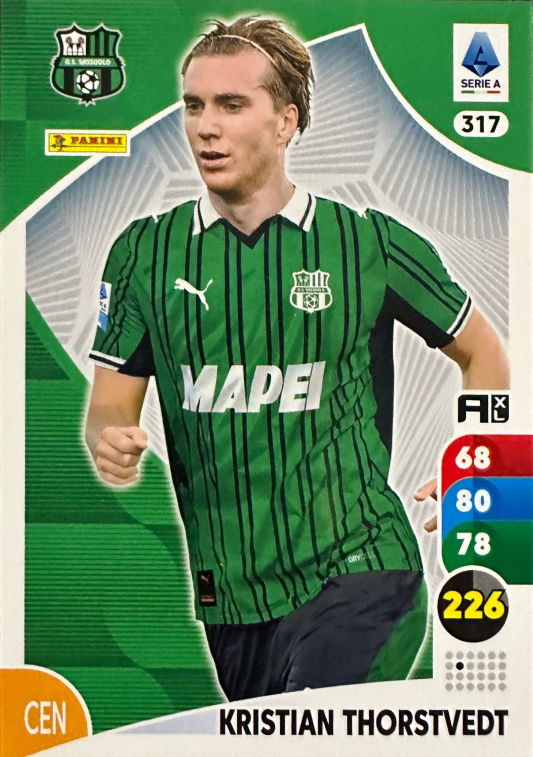 Panini Calciatori Adrenalyn XL 2025-26 card triade/diamante a scelta N. 301-400