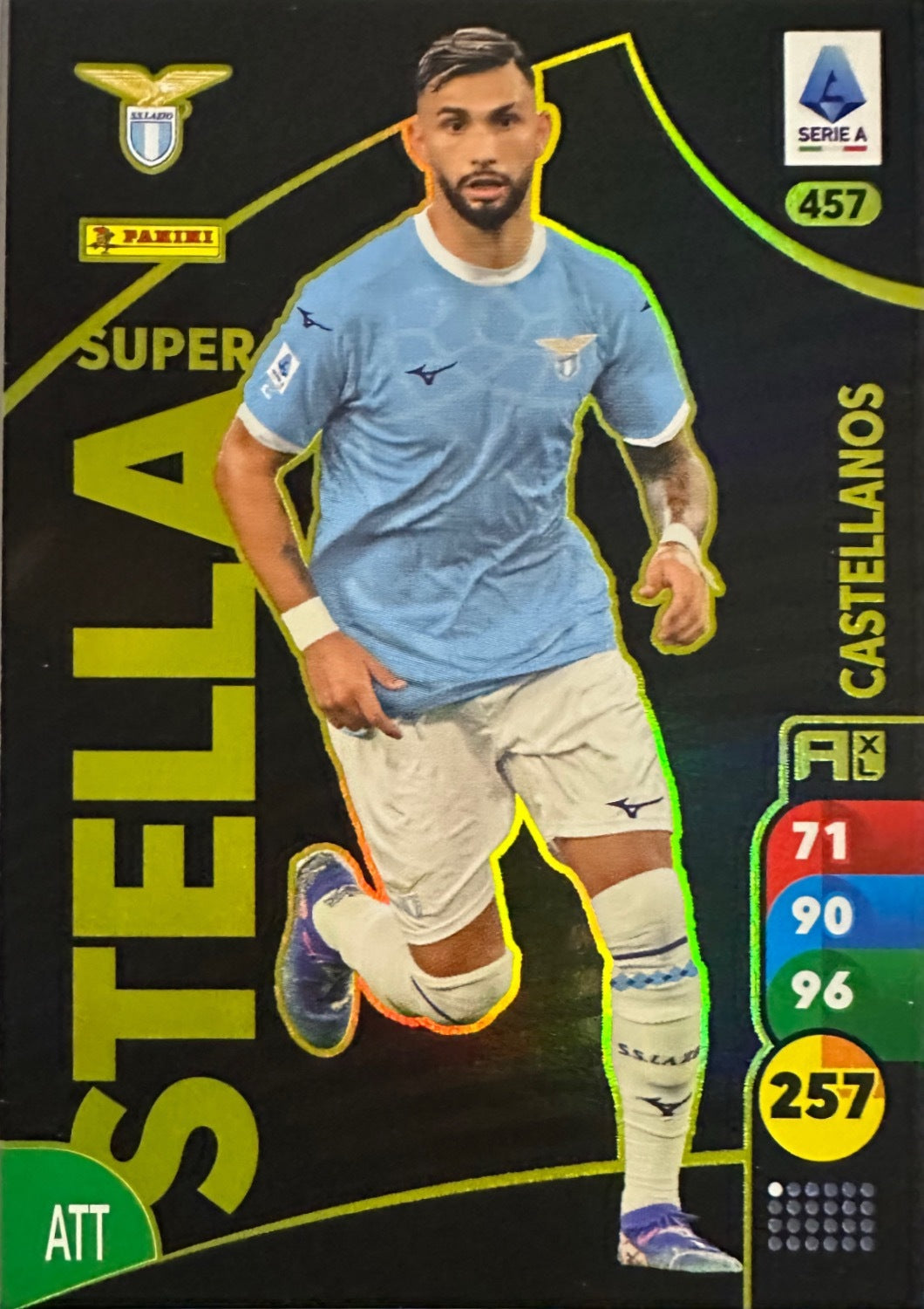Panini Calciatori Adrenalyn XL 2025-26 card Air Force/Influencer/Impatto/Stella N. 401-478
