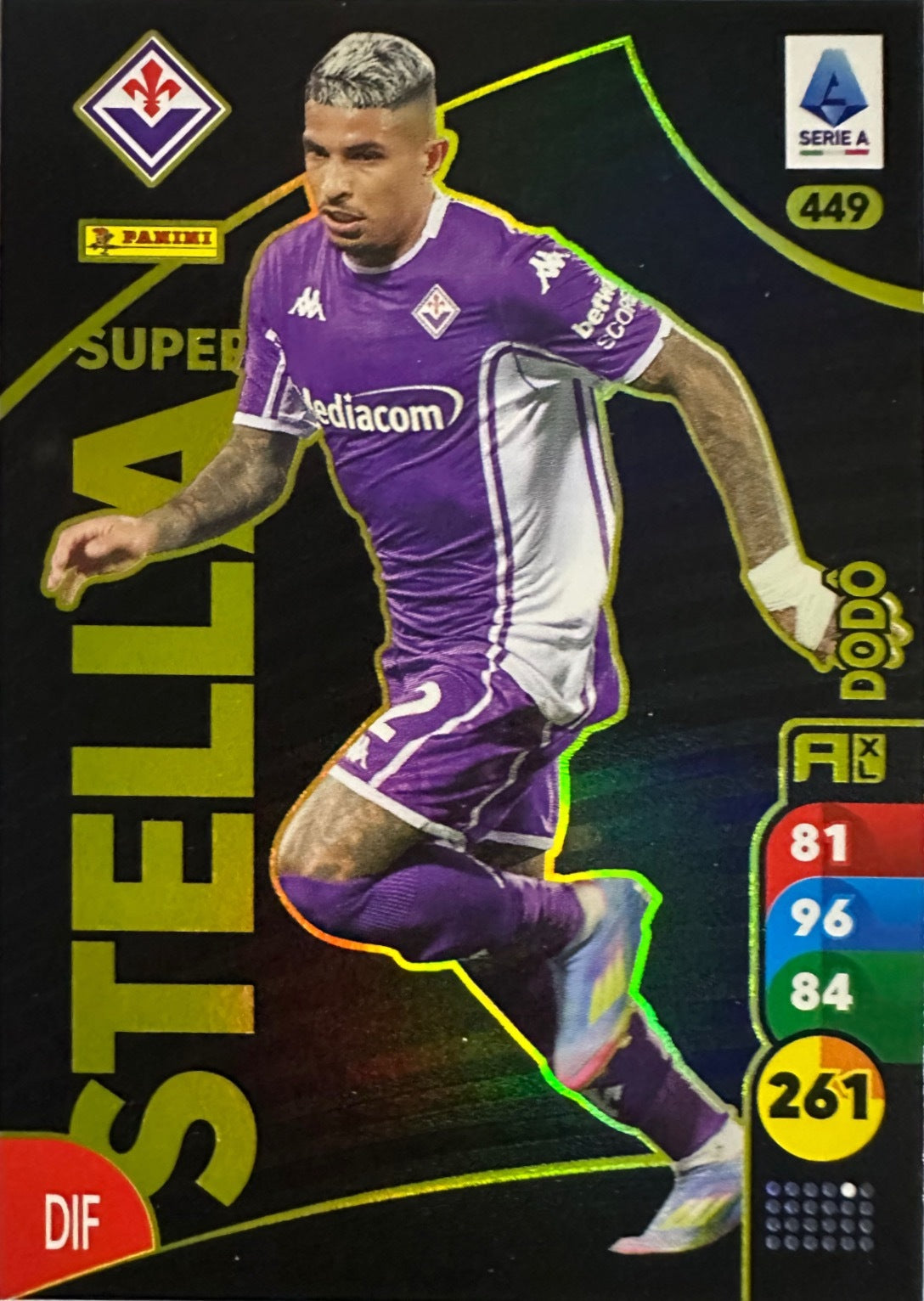 Panini Calciatori Adrenalyn XL 2025-26 card Air Force/Influencer/Impatto/Stella N. 401-478
