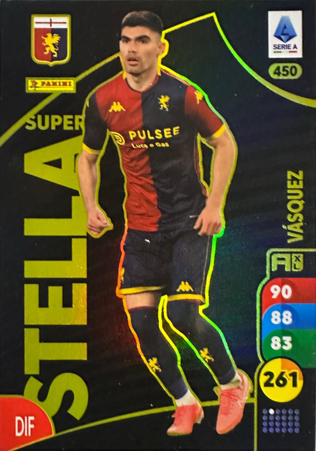 Panini Calciatori Adrenalyn XL 2025-26 card Air Force/Influencer/Impatto/Stella N. 401-478