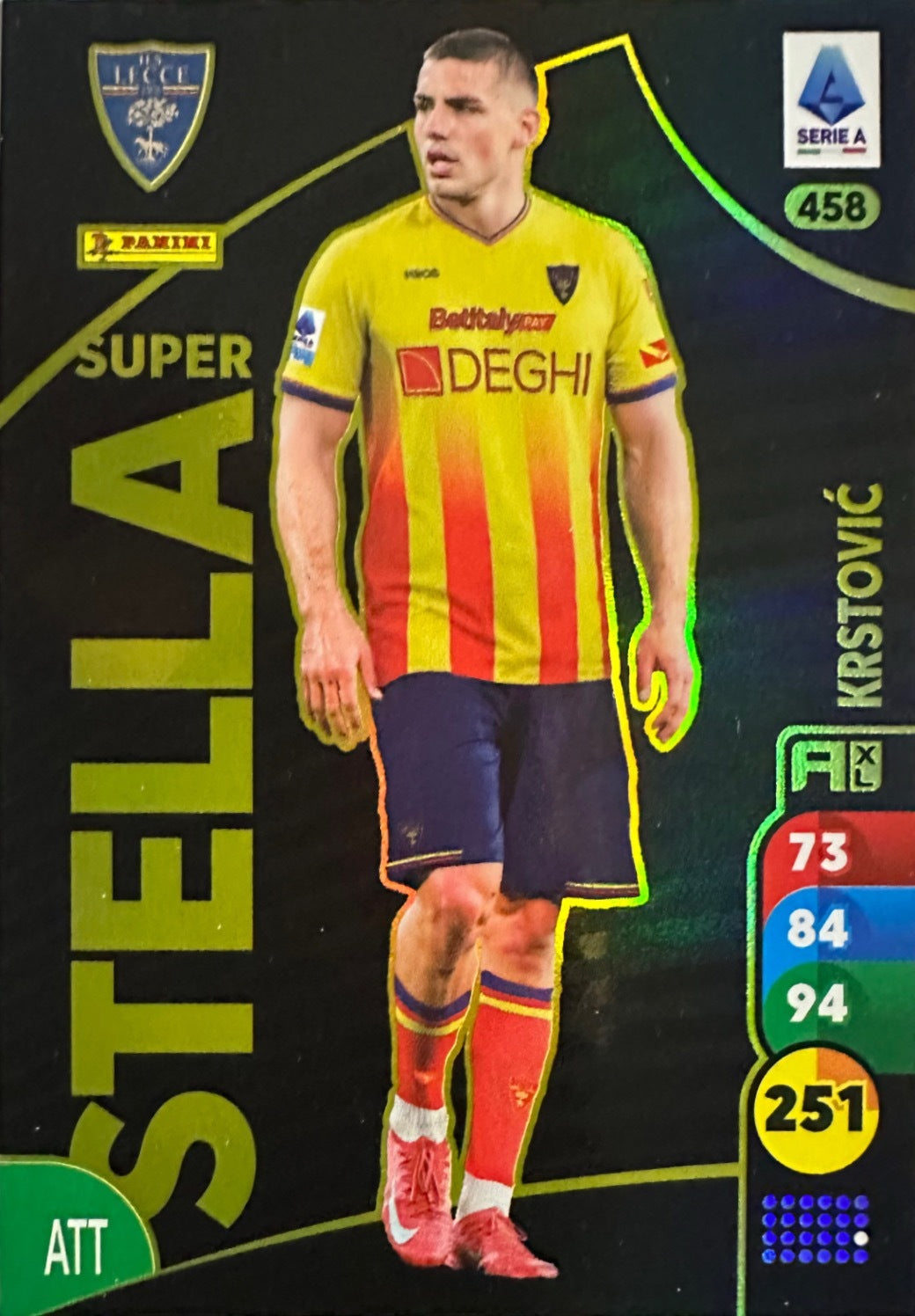 Panini Calciatori Adrenalyn XL 2025-26 card Air Force/Influencer/Impatto/Stella N. 401-478