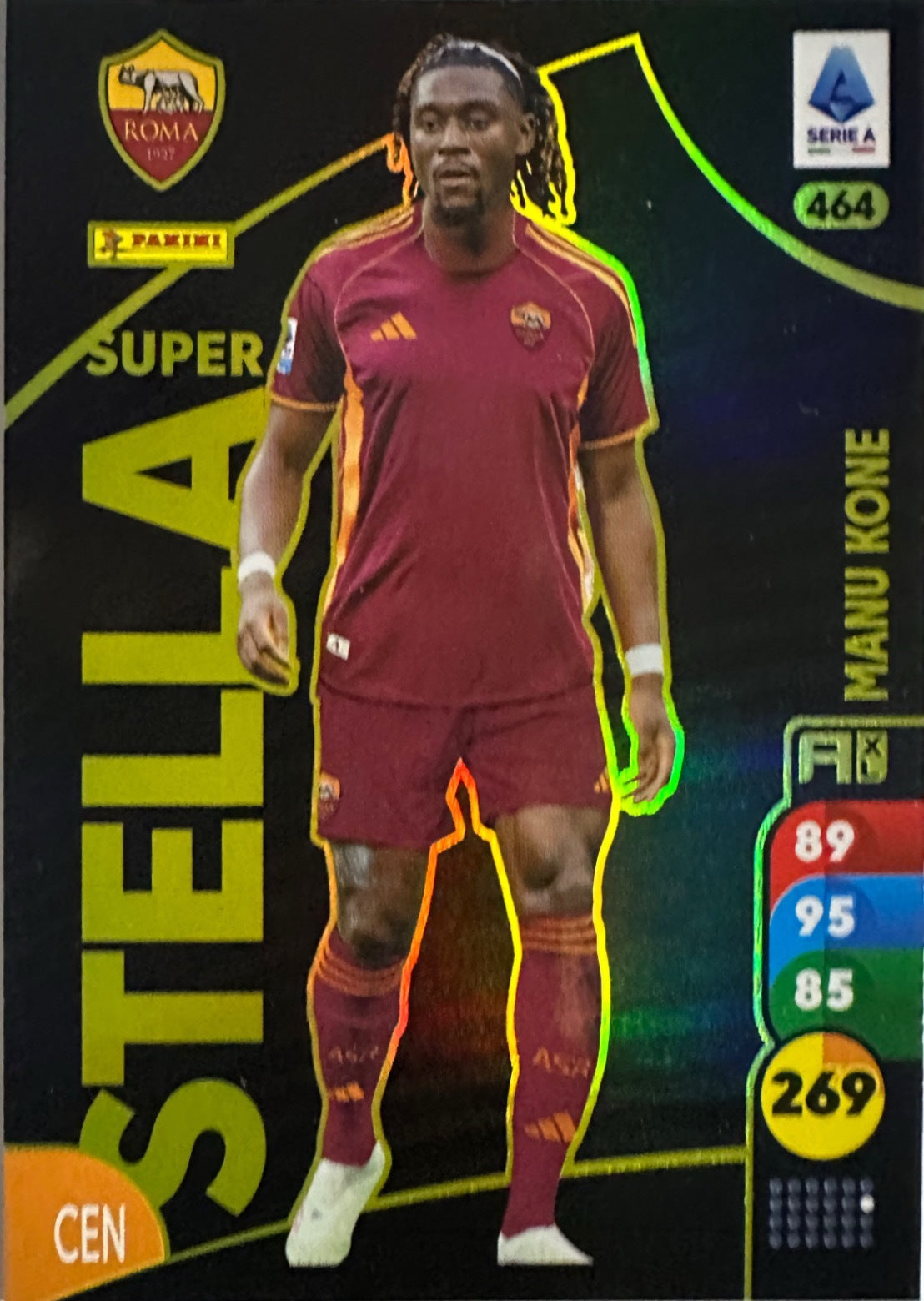 Panini Calciatori Adrenalyn XL 2025-26 card Air Force/Influencer/Impatto/Stella N. 401-478