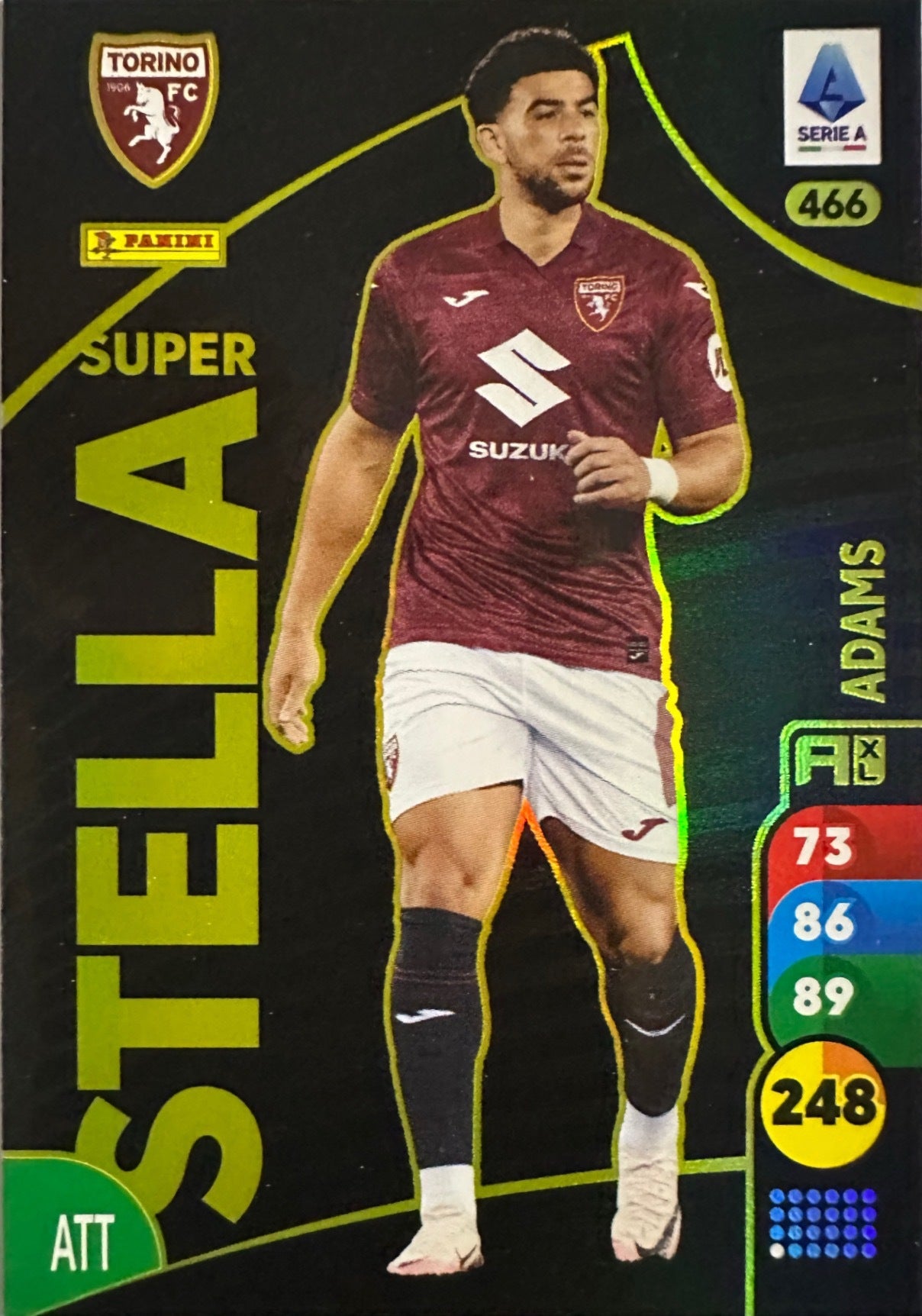Panini Calciatori Adrenalyn XL 2025-26 card Air Force/Influencer/Impatto/Stella N. 401-478