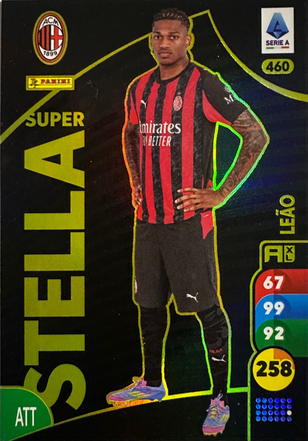 Panini Calciatori Adrenalyn XL 2025-26 card Air Force/Influencer/Impatto/Stella N. 401-478