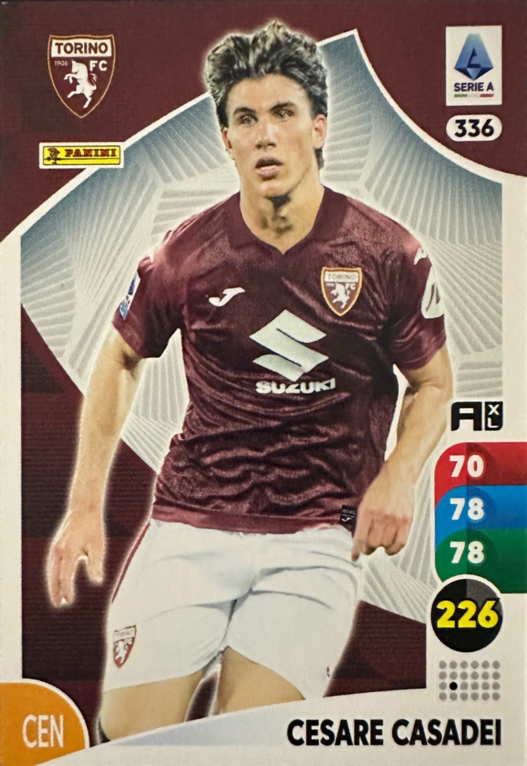 Panini Calciatori Adrenalyn XL 2025-26 card triade/diamante a scelta N. 301-400