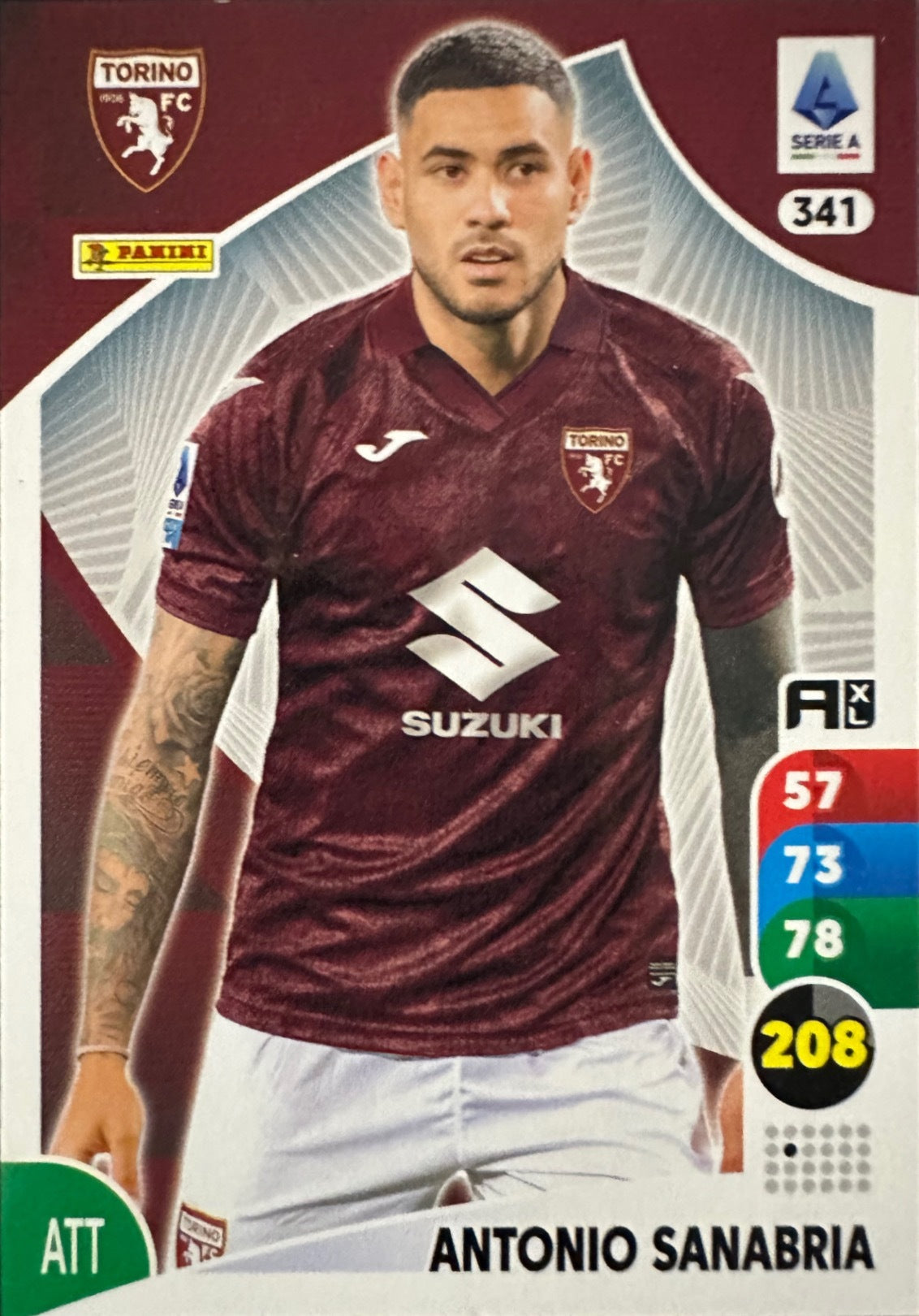 Panini Calciatori Adrenalyn XL 2025-26 card triade/diamante a scelta N. 301-400