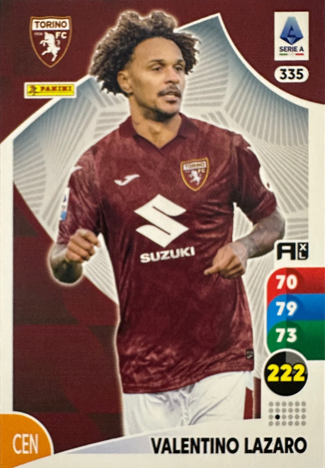 Panini Calciatori Adrenalyn XL 2025-26 card triade/diamante a scelta N. 301-400